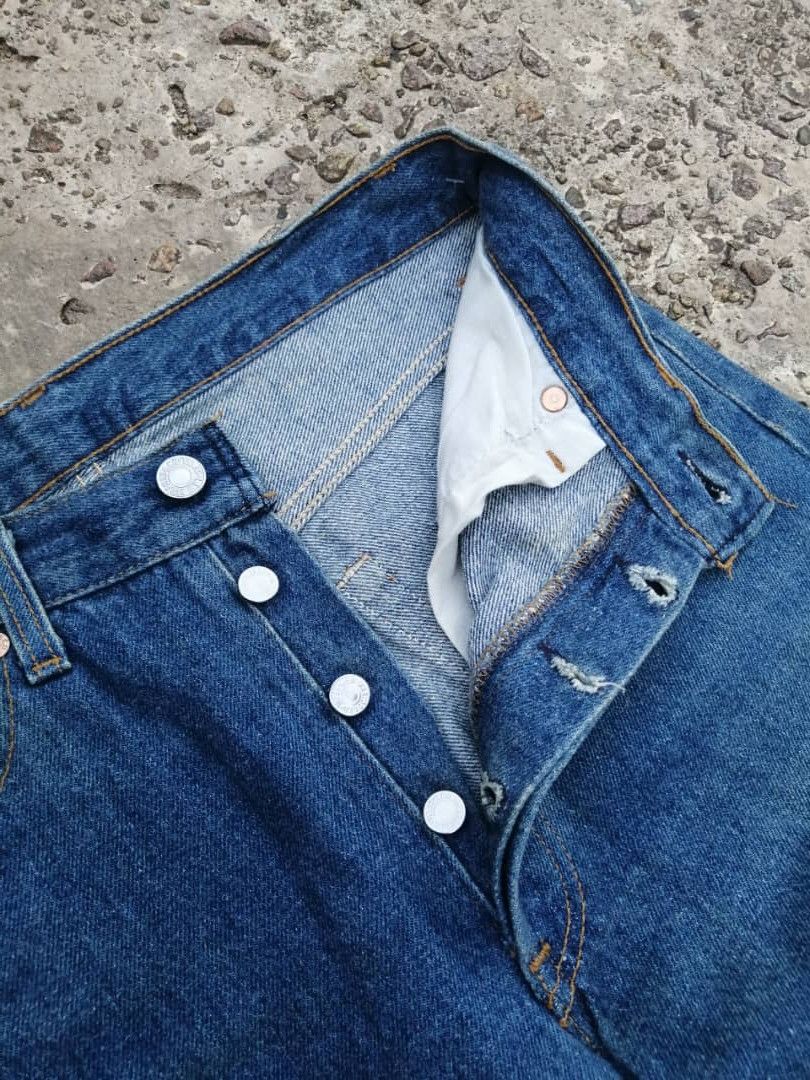 Levi's × Levi's Vintage Clothing Jeans Levi's 501 Vintage 90s Rusty Dirty Denim Size US 29 - 11 Thumbnail