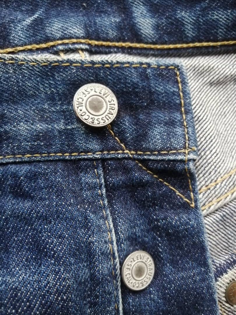 Levi's Vintage Clothing RARE🔥Light Wash Vintage Levi's 503B Redline Jeans Distress Size US 29 - 13 Thumbnail