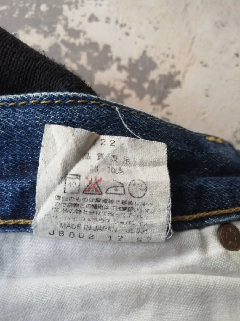 Levi's Vintage Clothing RARE🔥Light Wash Vintage Levi's 503B Redline Jeans Distress Size US 29 - 17 Thumbnail