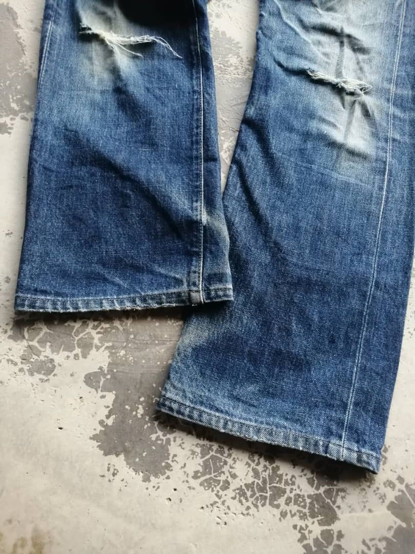 Levi's Vintage Clothing RARE🔥Light Wash Vintage Levi's 503B Redline Jeans Distress Size US 29 - 9 Thumbnail