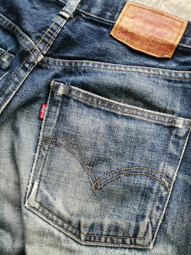 Levi's Vintage Clothing RARE🔥Light Wash Vintage Levi's 503B Redline Jeans Distress Size US 29 - 21 Thumbnail