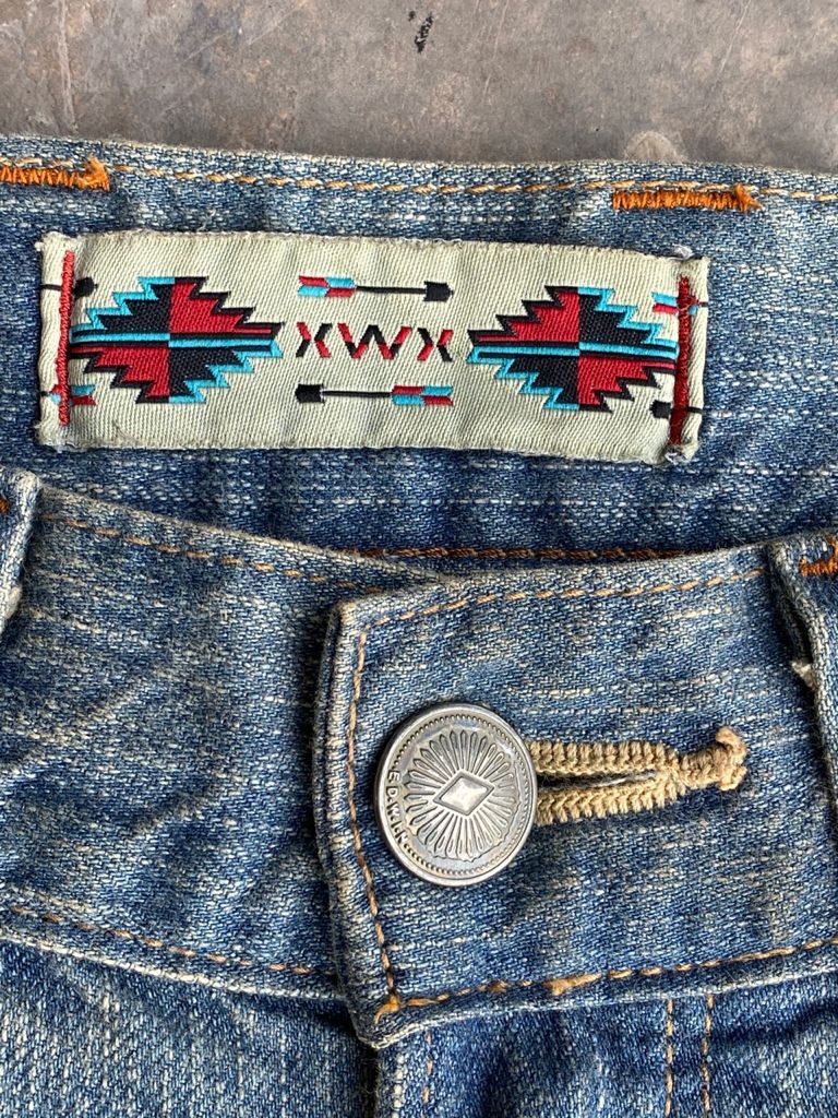 Edwin × If Six Was Nine Flare Jeans Vintage Japanese Edwin Rusty Distressed Denim Size US 28 / EU 44 - 9 Thumbnail
