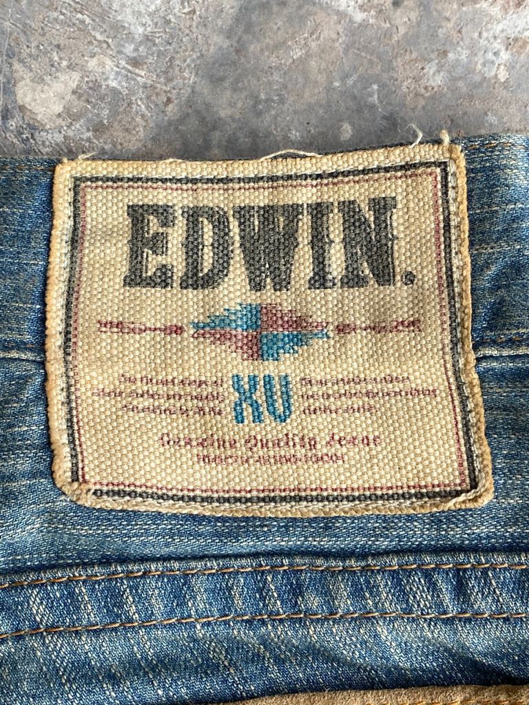 Edwin × If Six Was Nine Flare Jeans Vintage Japanese Edwin Rusty Distressed Denim Size US 28 / EU 44 - 16 Thumbnail