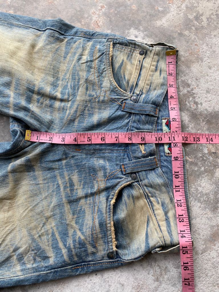 Edwin × If Six Was Nine Flare Jeans Vintage Japanese Edwin Rusty Distressed Denim Size US 28 / EU 44 - 17 Thumbnail
