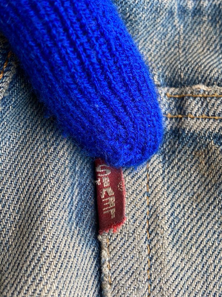 Levi's × Levi's Vintage Clothing Levis 501 Vintage big E Redline Dirty Distressed Denim Size US 29 - 24 Thumbnail