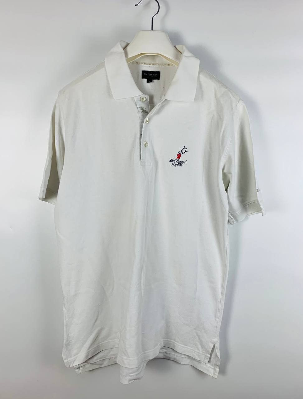 Burberry Burberry polos white coton M Size US M / EU 48-50 / 2 - 1 Thumbnail