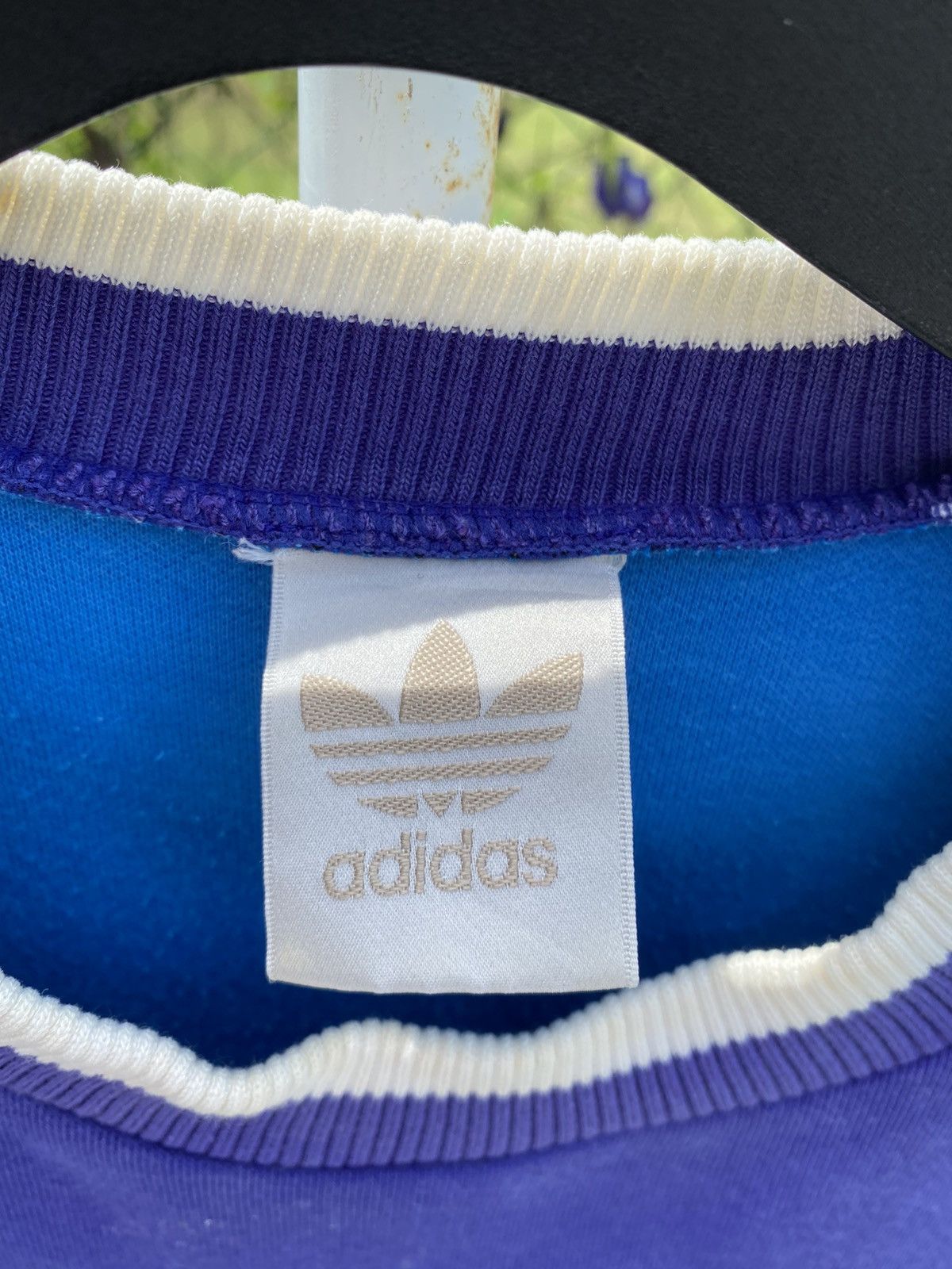 Adidas Vintage Adidas Big Trefoil Sweatshirt Made in Japan Size US L / EU 52-54 / 3 - 17 Thumbnail