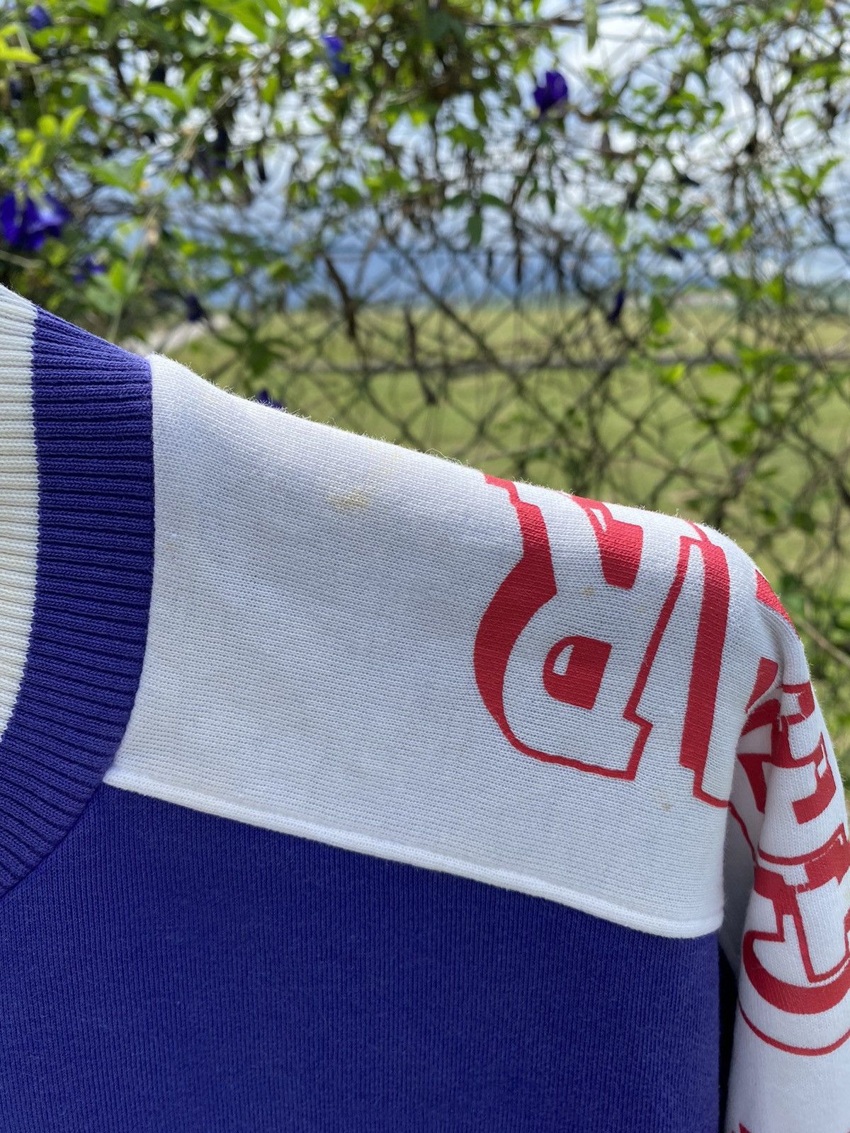 Adidas Vintage Adidas Big Trefoil Sweatshirt Made in Japan Size US L / EU 52-54 / 3 - 6 Thumbnail