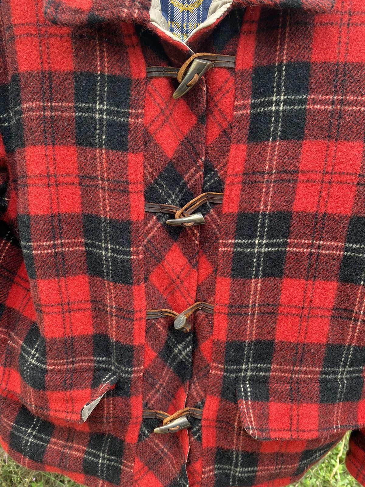 Flannel Vintage PPFM Wool Plaid Jacket Size US L / EU 52-54 / 3 - 11 Thumbnail