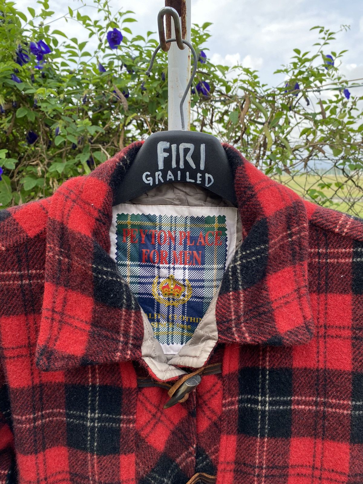Flannel Vintage PPFM Wool Plaid Jacket Size US L / EU 52-54 / 3 - 9 Thumbnail