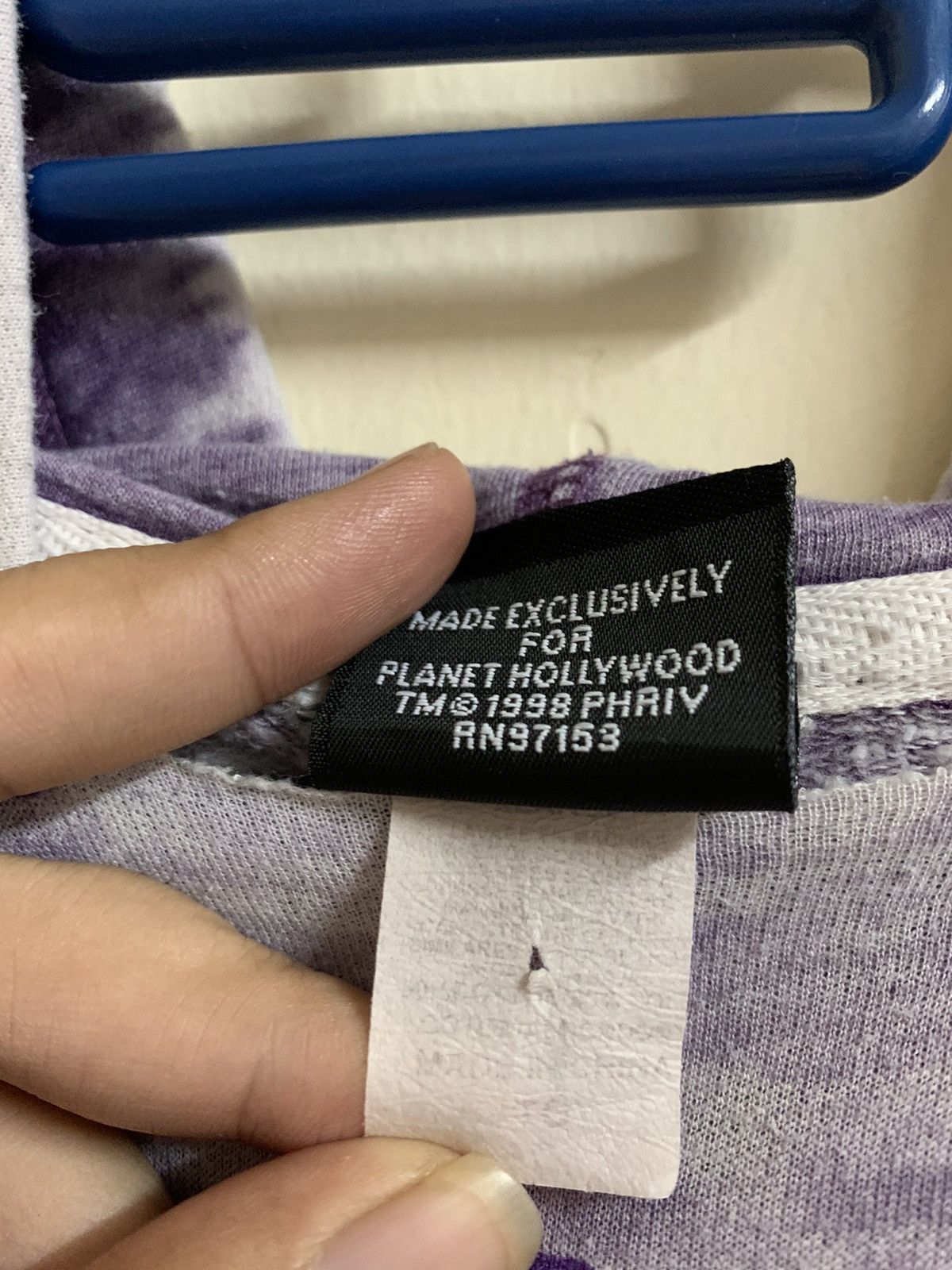 Vintage 1998 Planet Hollywood Orlando Hoodies