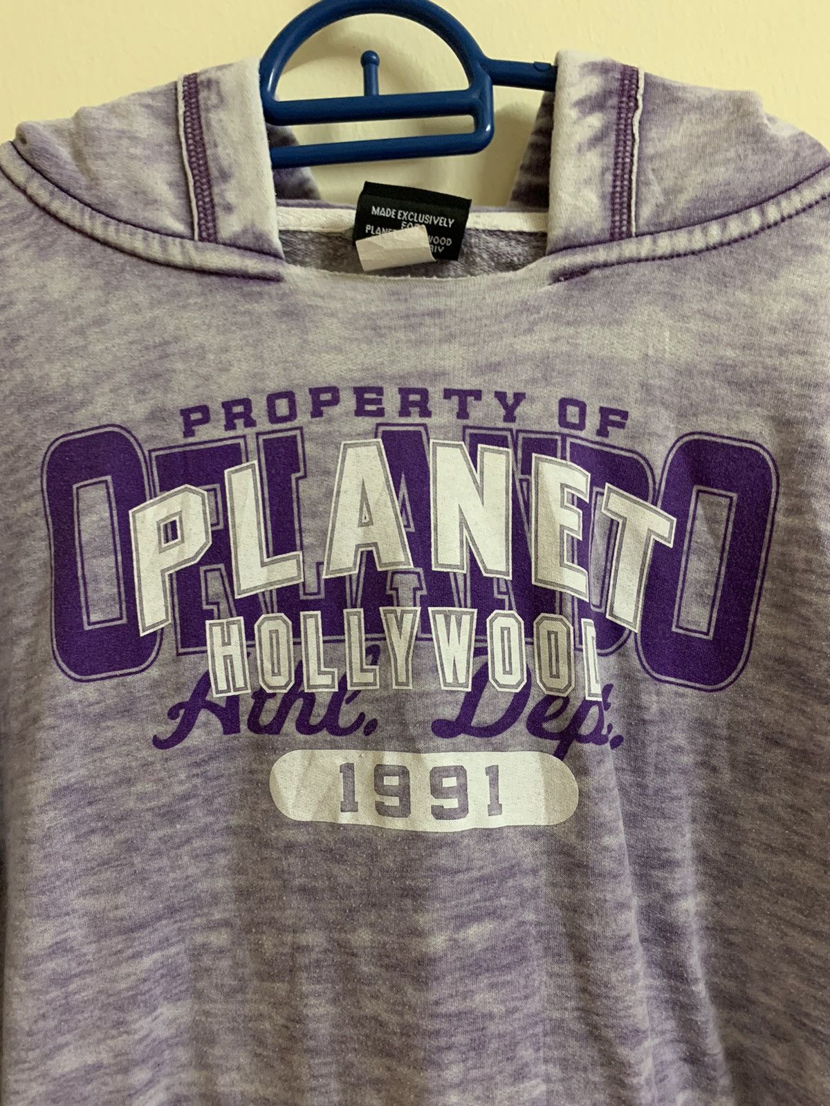 Vintage 1998 Planet Hollywood Orlando Hoodies