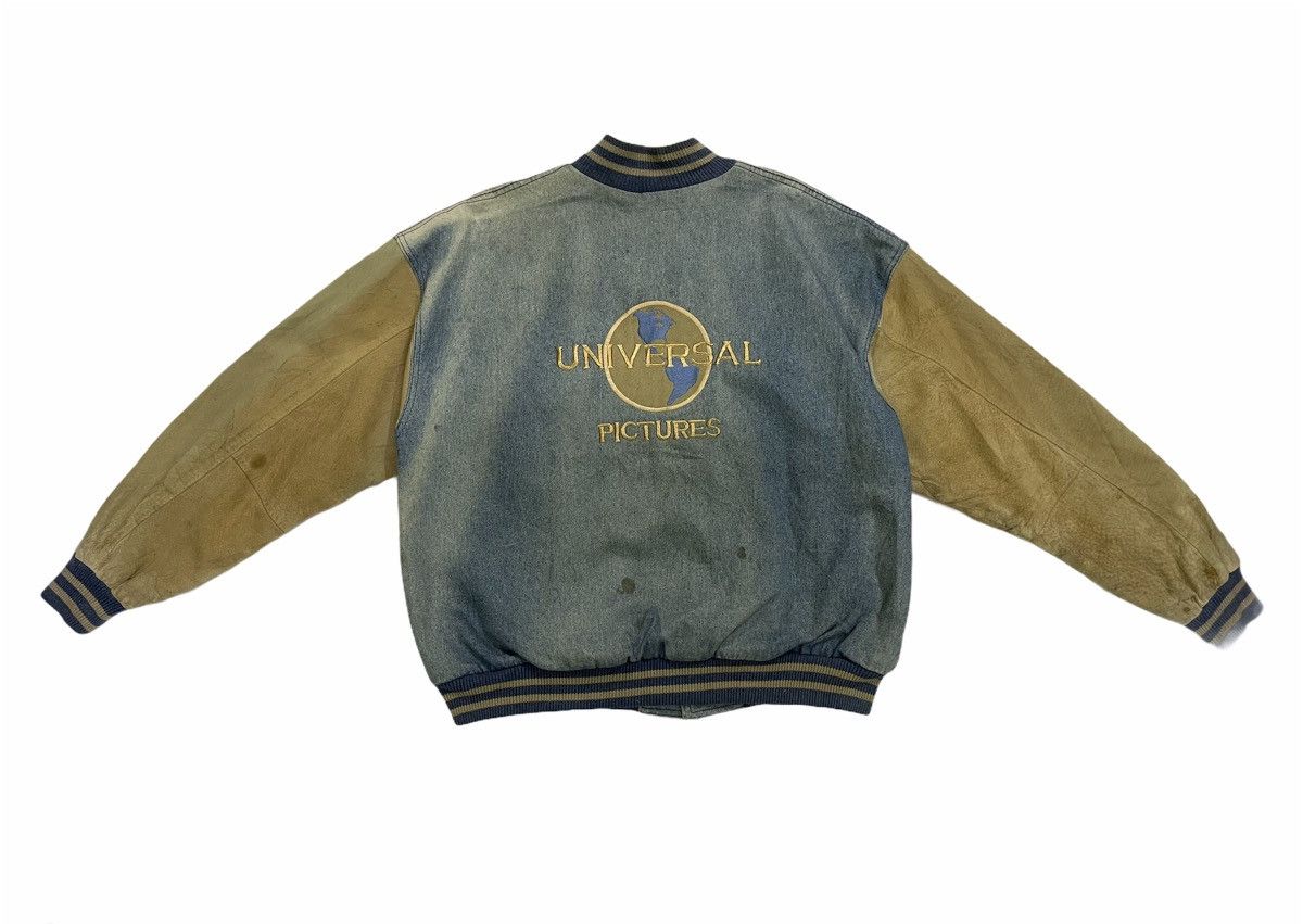 Other VINTAGE DISTRESSED UNIVERSAL PICTURES VARSITY JACKET Size US L / EU 52-54 / 3 - 2 Thumbnail