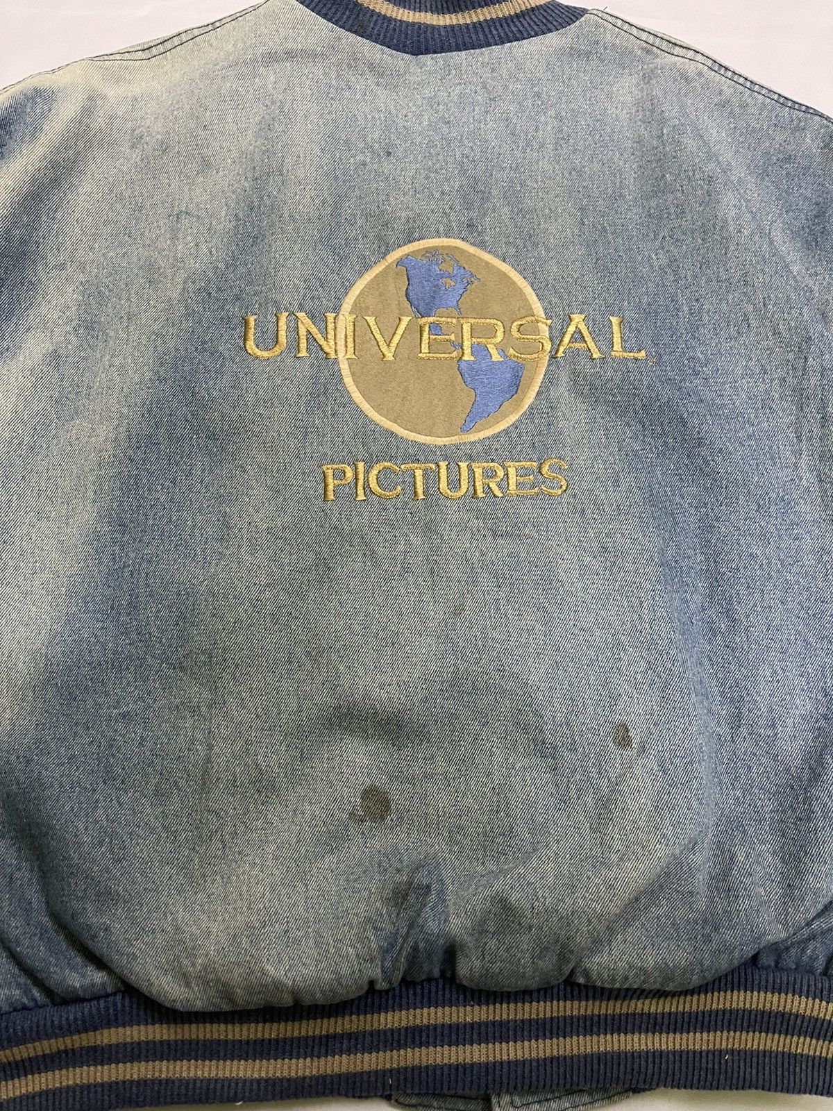 Other VINTAGE DISTRESSED UNIVERSAL PICTURES VARSITY JACKET Size US L / EU 52-54 / 3 - 10 Thumbnail
