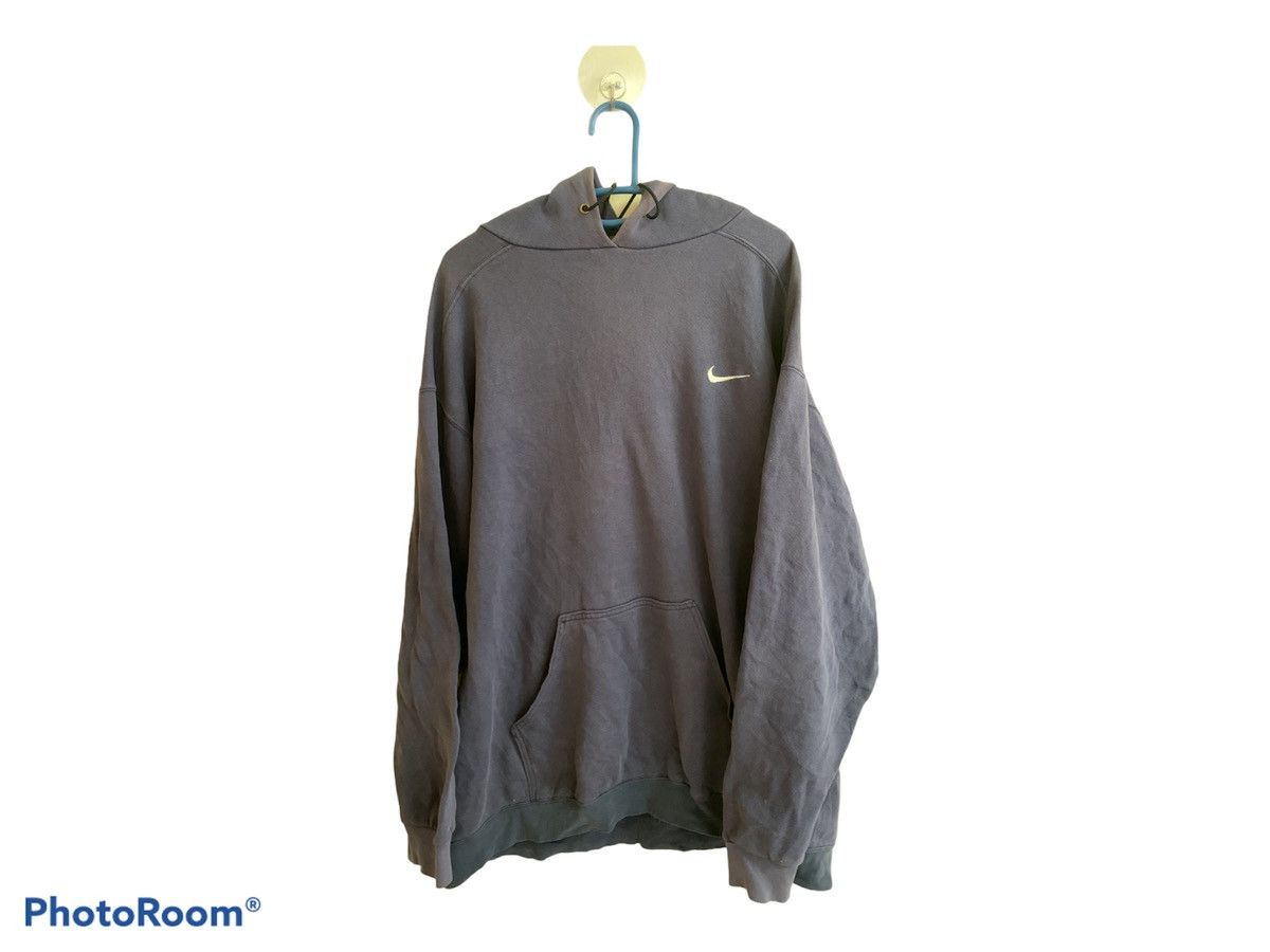 Nike Vintage Nike Small Swoosh Hoodie Made in USA Size US L / EU 52-54 / 3 - 1 Thumbnail