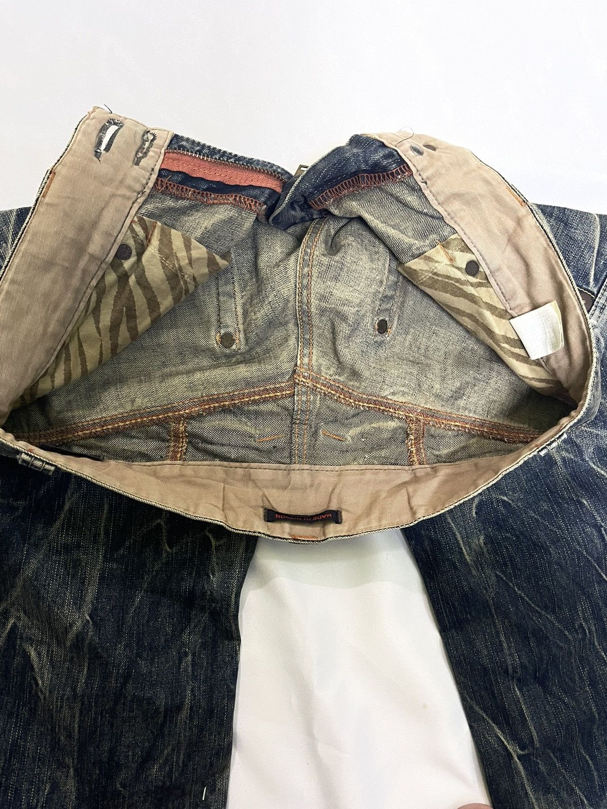 Japan Blue RARE DESIGN BLUE WAY JAPAN DENIM Size US 33 - 12 Thumbnail