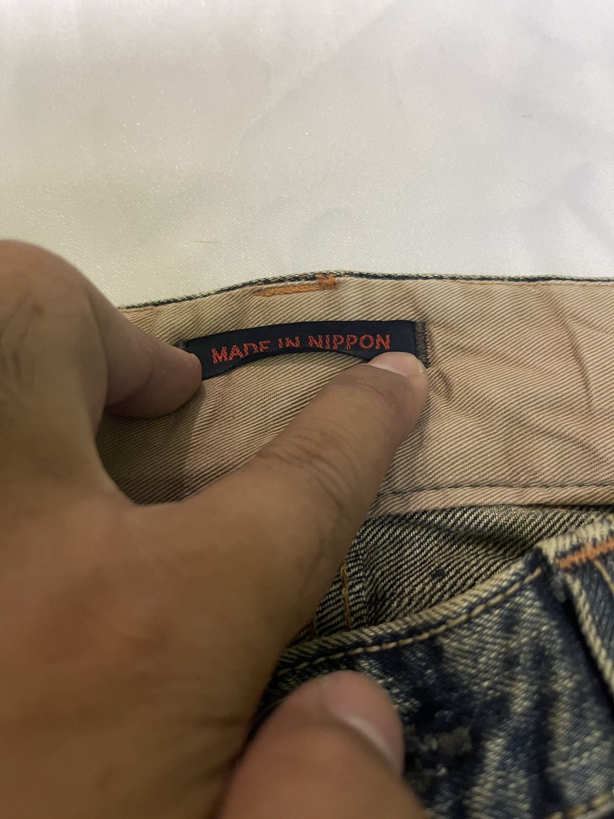 Japan Blue RARE DESIGN BLUE WAY JAPAN DENIM Size US 33 - 13 Thumbnail