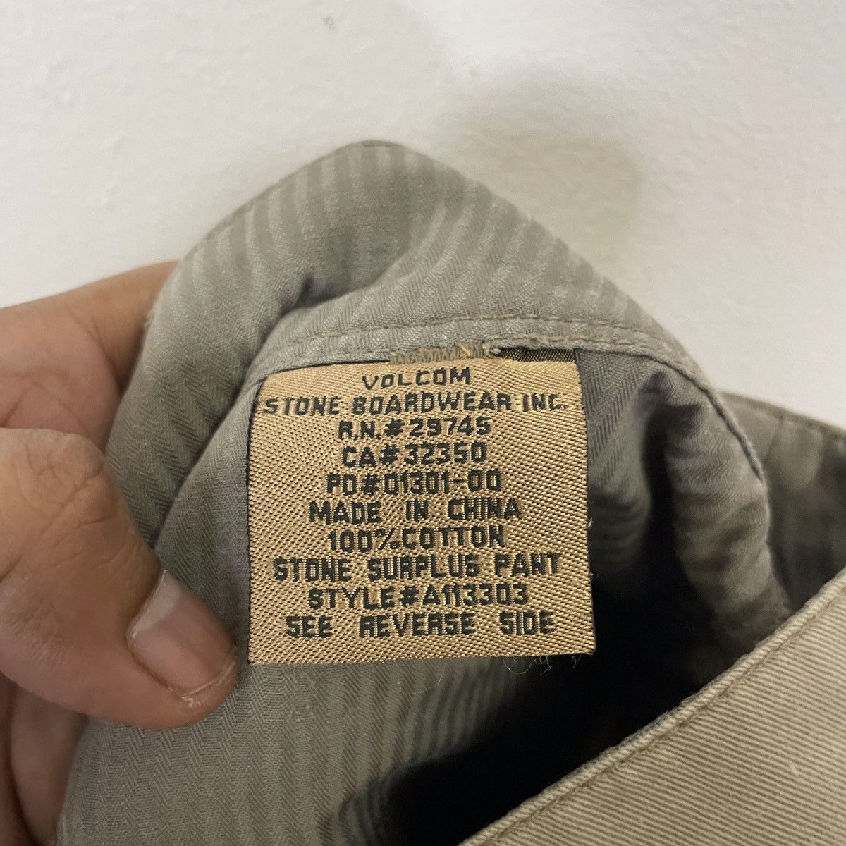 Volcom Vtg Volcom Stone Tactical Multipocket Utility Cargo Pants Size US 34 / EU 50 - 9 Thumbnail