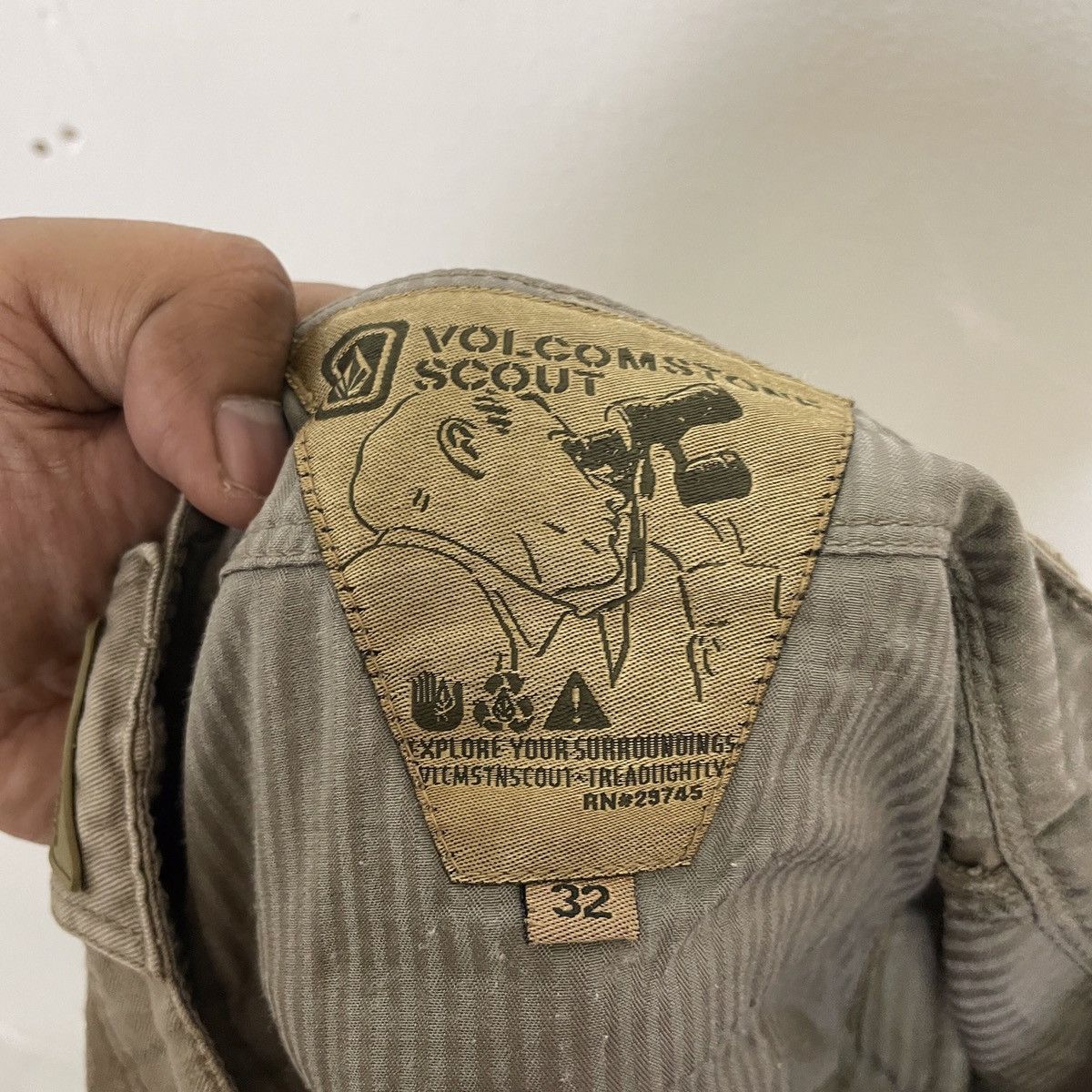Volcom Vtg Volcom Stone Tactical Multipocket Utility Cargo Pants Size US 34 / EU 50 - 7 Thumbnail