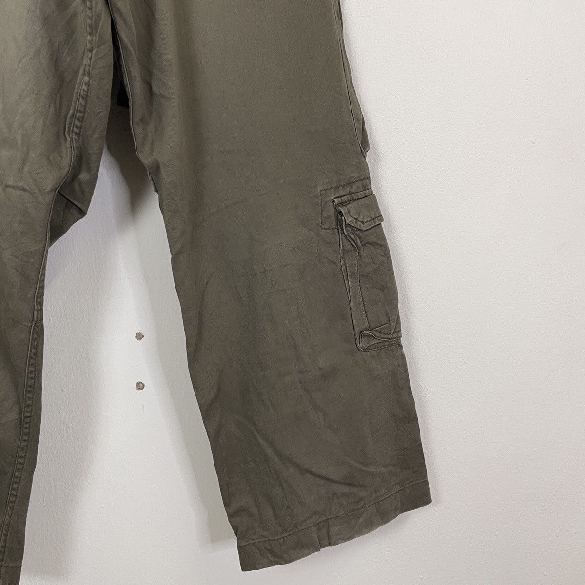 Japanese Brand Vintage Real Crush Reg U.S TM 9 Pocket Cargo Pants Size US 34 / EU 50 - 8 Thumbnail