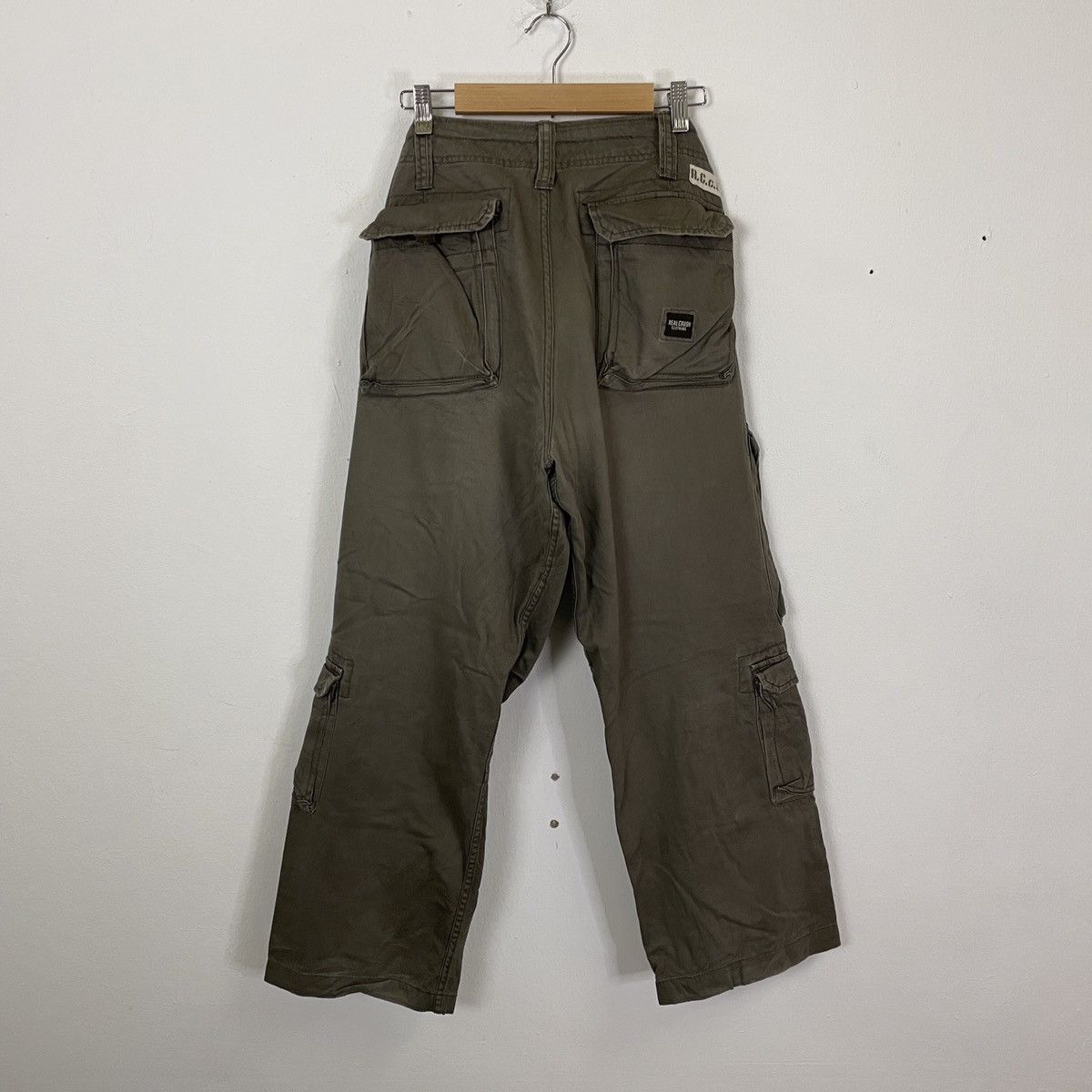 Japanese Brand Vintage Real Crush Reg U.S TM 9 Pocket Cargo Pants Size US 34 / EU 50 - 6 Thumbnail