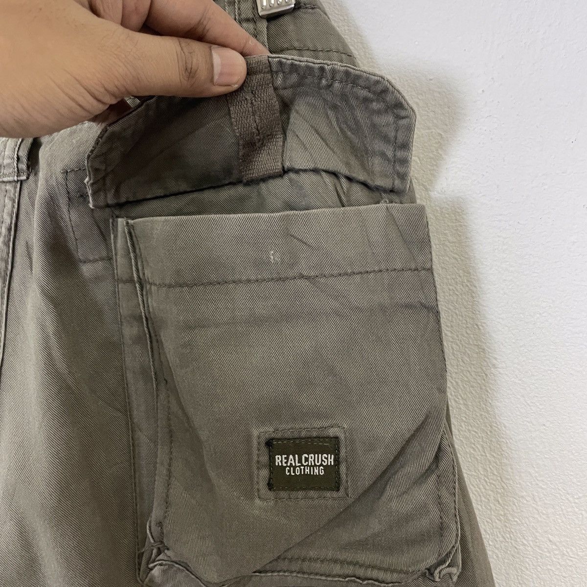 Japanese Brand Vintage Real Crush Reg U.S TM 9 Pocket Cargo Pants Size US 34 / EU 50 - 10 Thumbnail