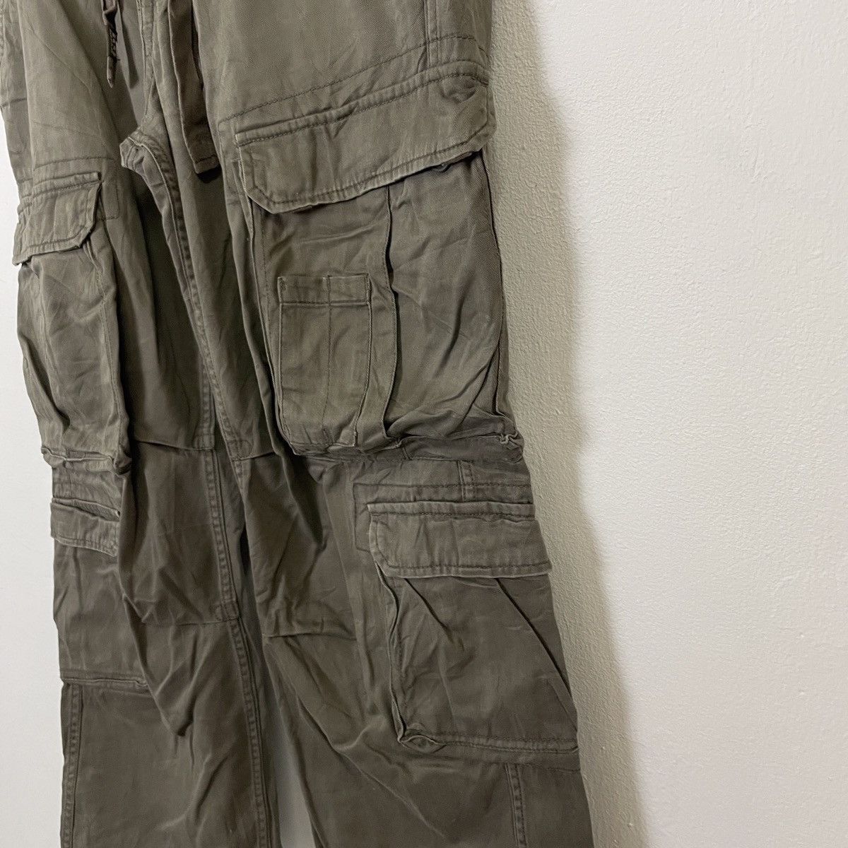 Japanese Brand Vintage Real Crush Reg U.S TM 9 Pocket Cargo Pants Size US 34 / EU 50 - 5 Thumbnail