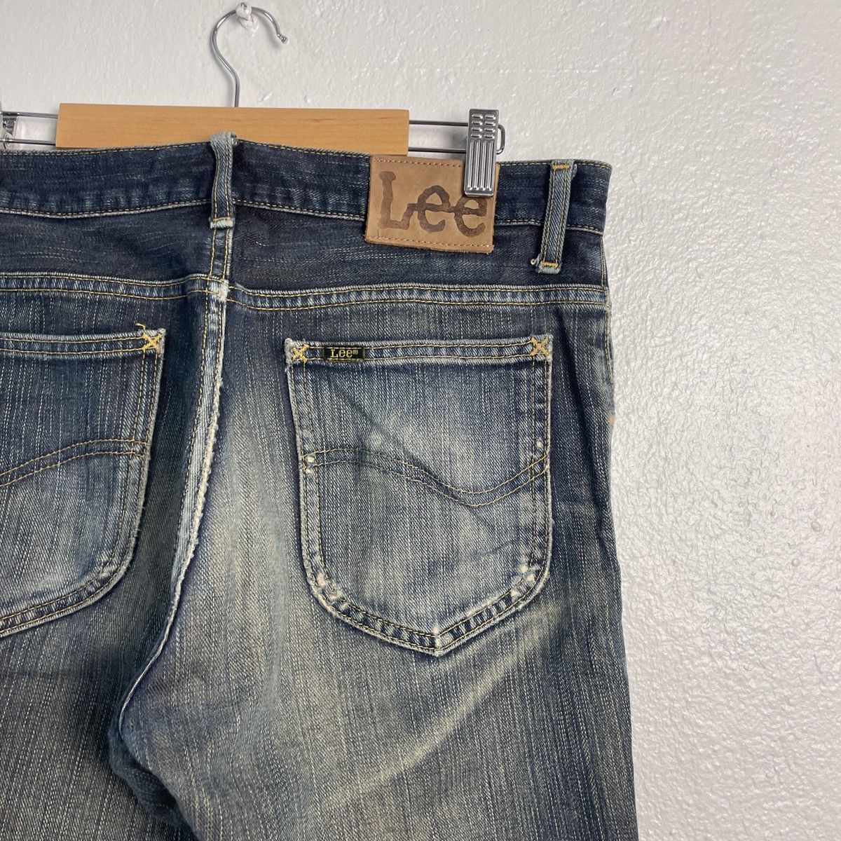 Lee Vintage Lee Distressed Denim Size US 32 / EU 48 - 8 Thumbnail