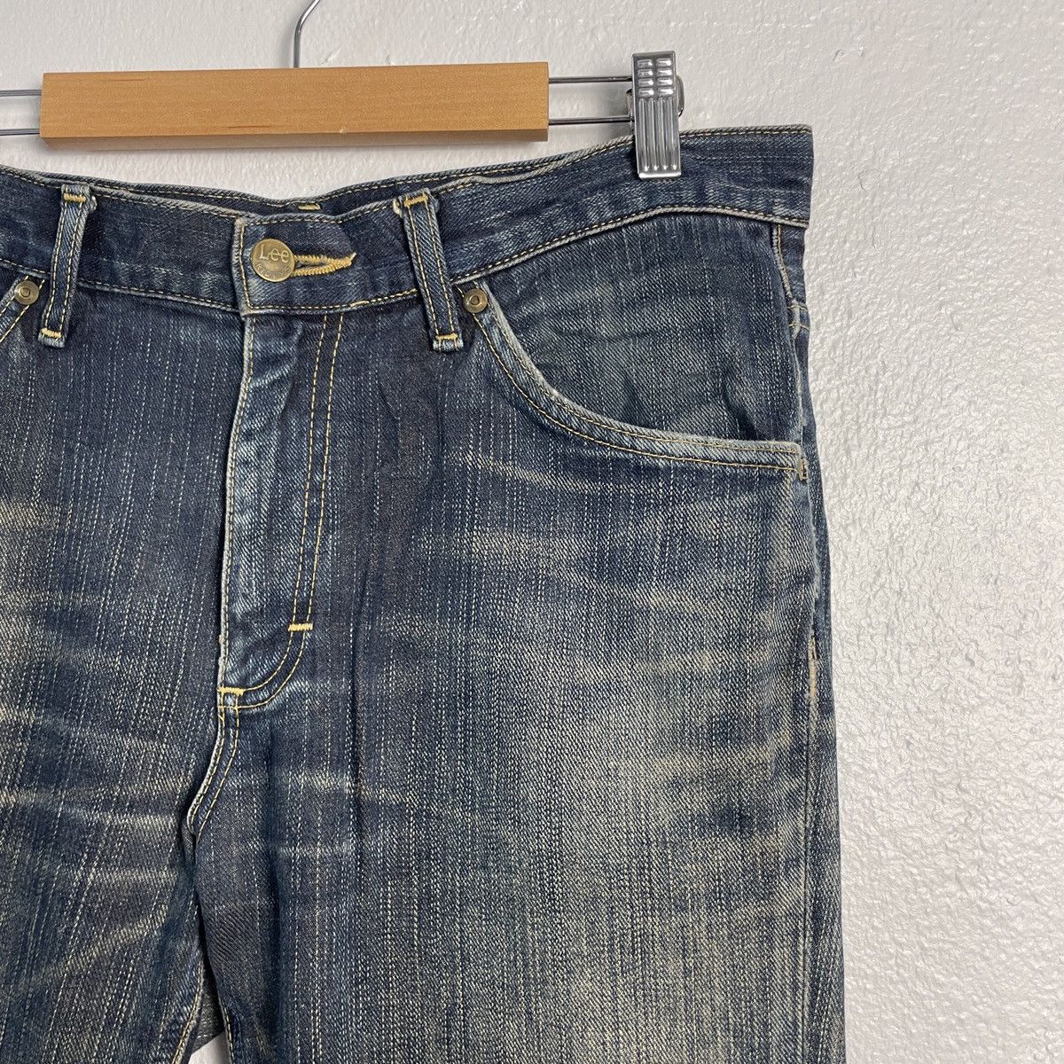 Lee Vintage Lee Distressed Denim Size US 32 / EU 48 - 2 Thumbnail