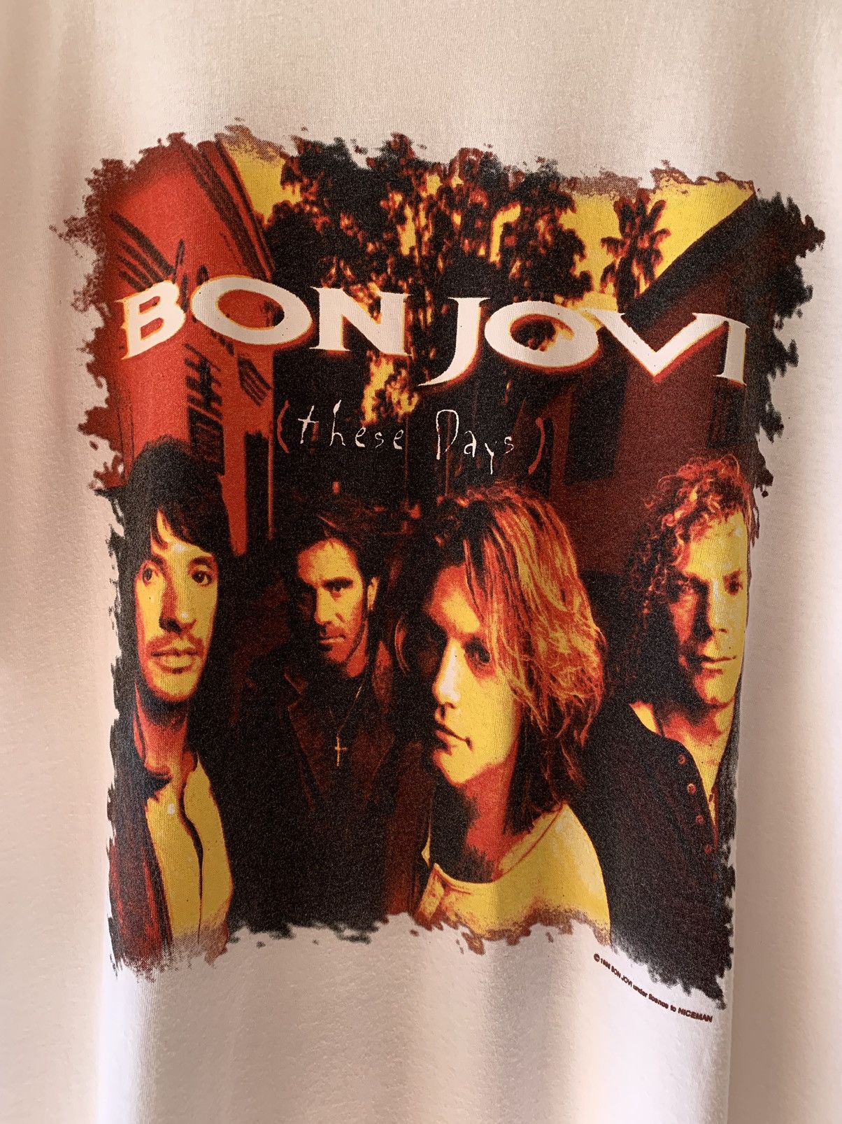 Bon Jovi © 1996 BON JOVI “These Days” T-Shirt Size US XL / EU 56 / 4 - 2 Thumbnail