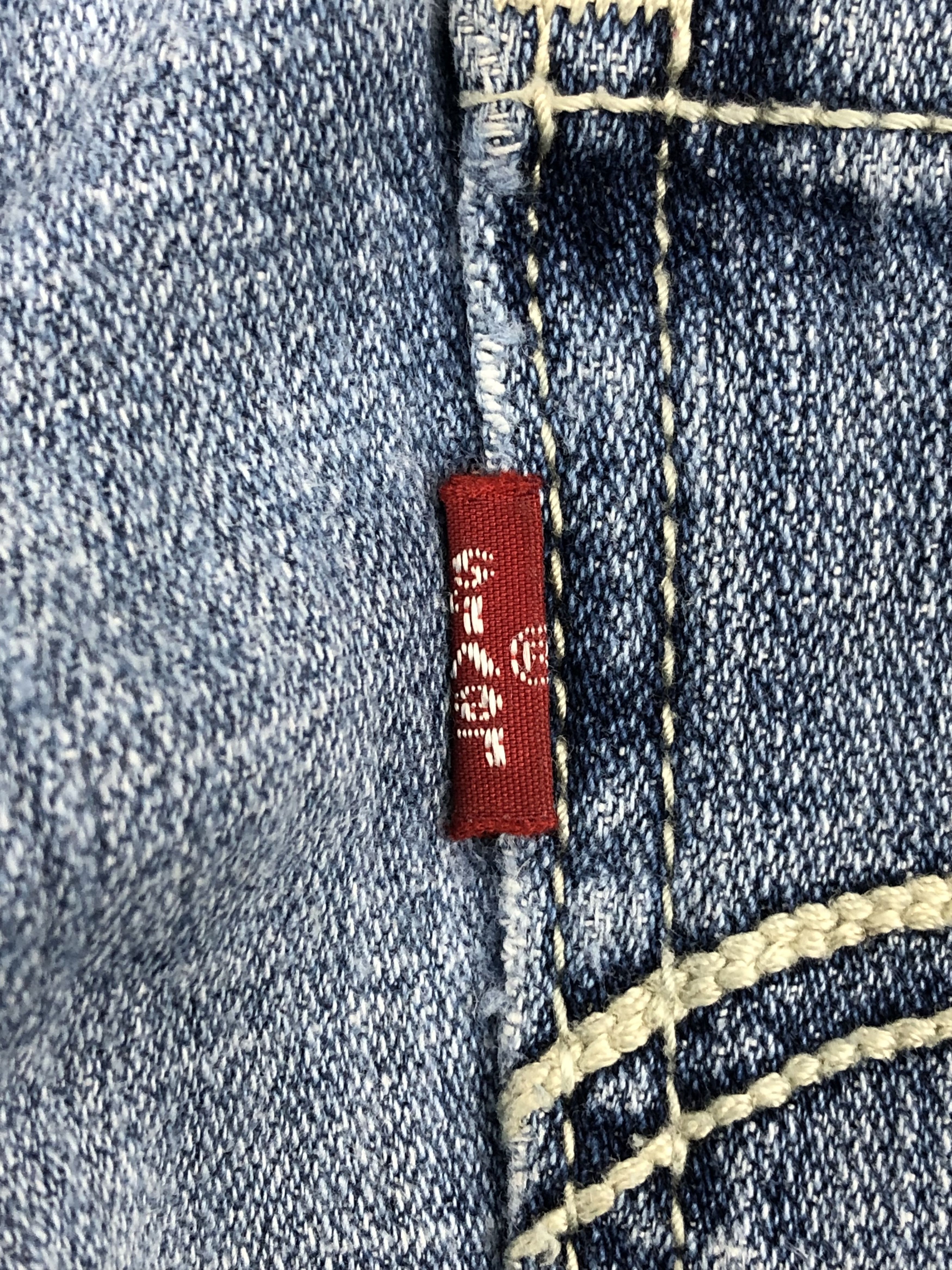 Levi's Light Blue Vintage Levis 518 Flare Bootcut Jeans DP1354 Size US 31 - 6 Thumbnail