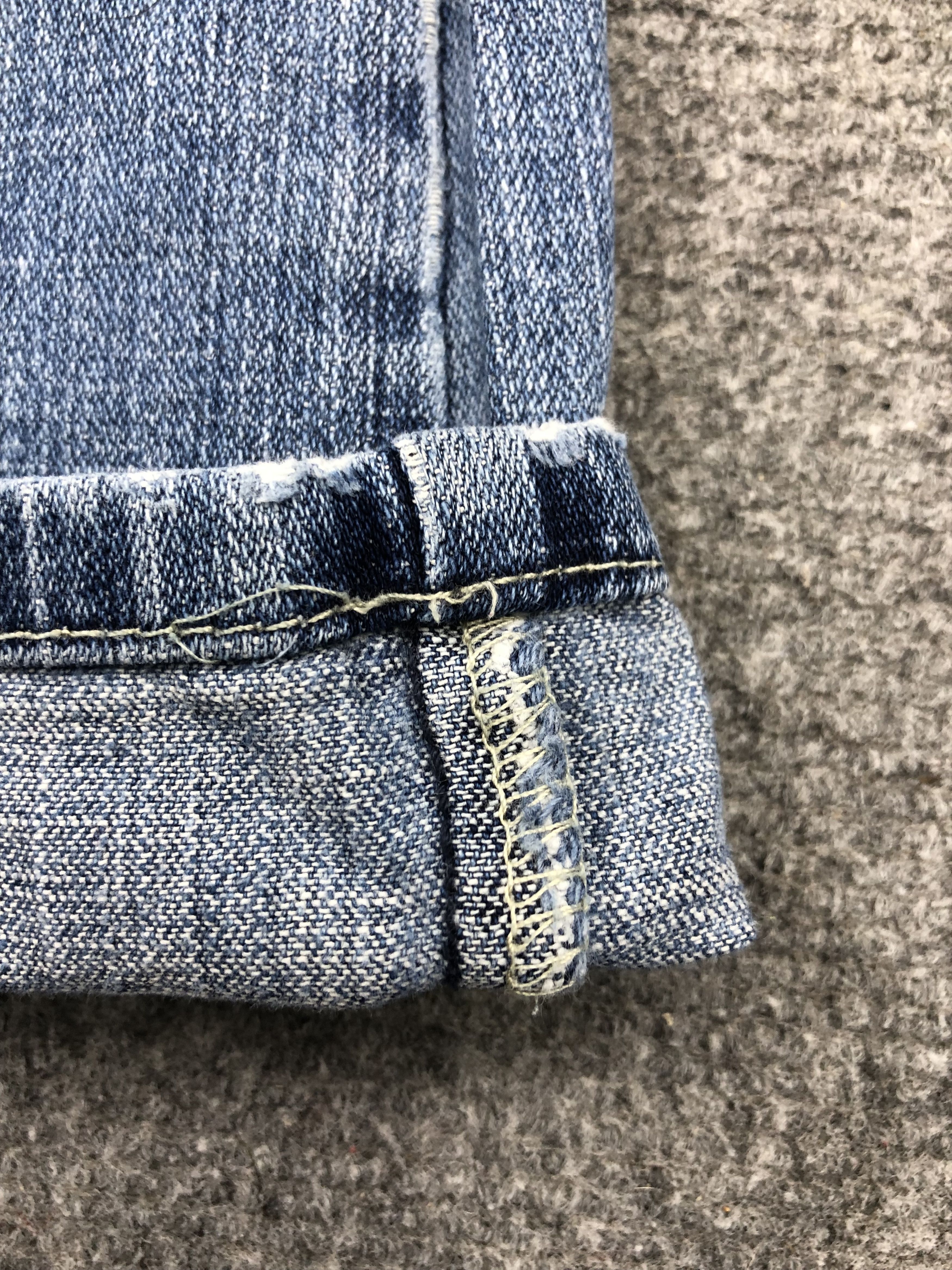 Levi's Light Blue Vintage Levis 518 Flare Bootcut Jeans DP1354 Size US 31 - 8 Thumbnail
