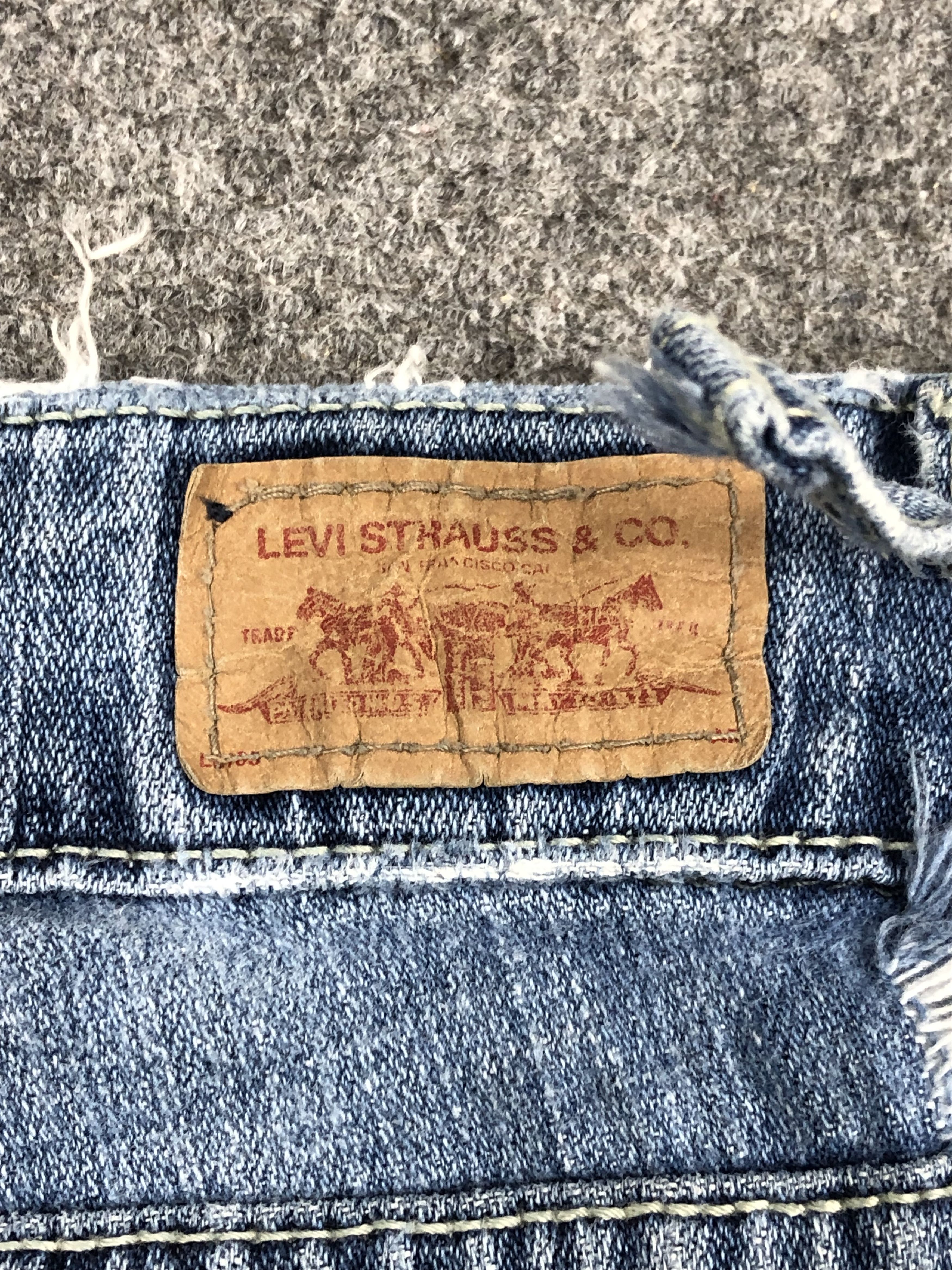 Levi's Light Blue Vintage Levis 518 Flare Bootcut Jeans DP1354 Size US 31 - 5 Thumbnail
