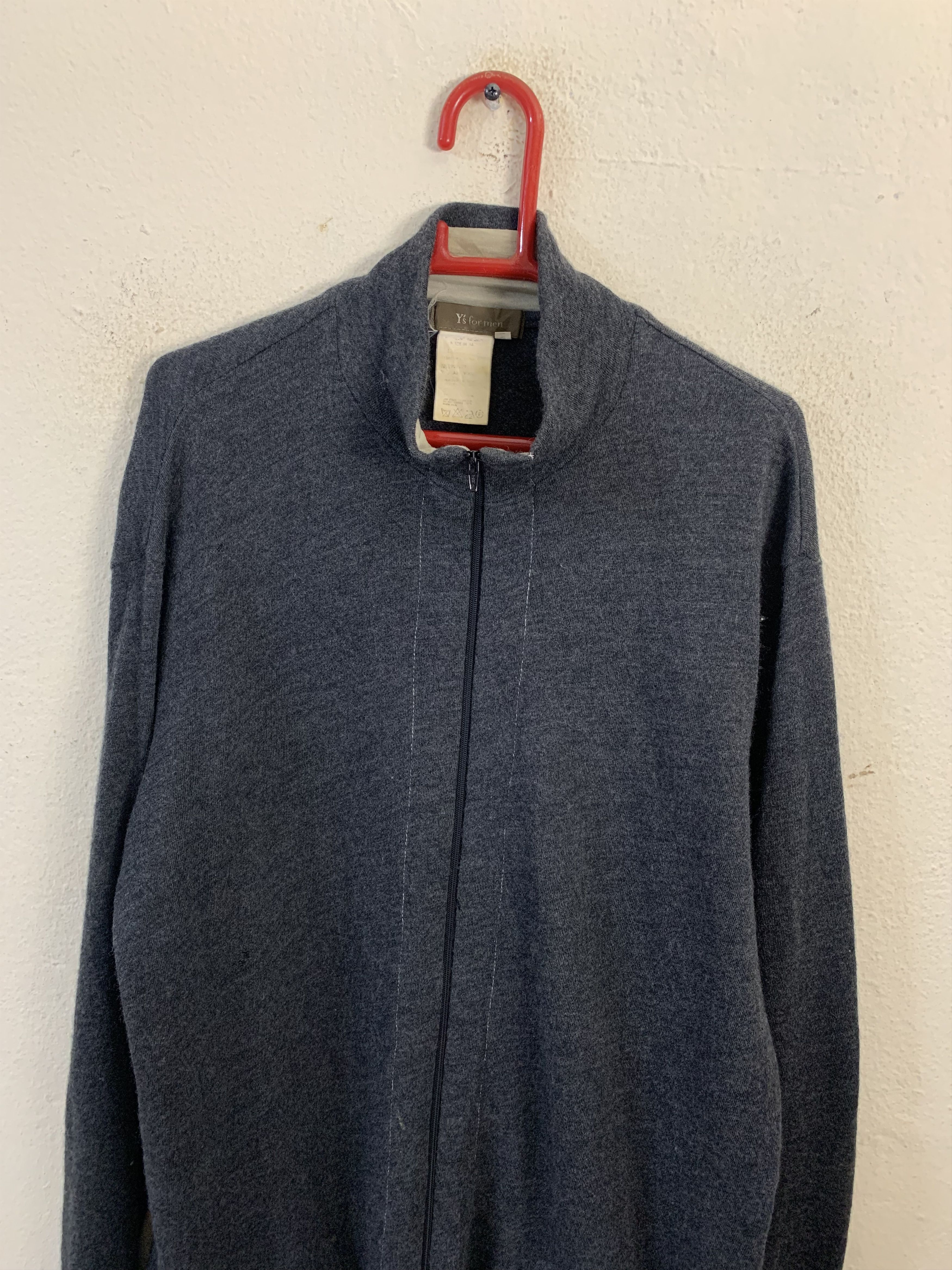 Yohji Yamamoto Vintage Y’s For Men Yohji Yamamoto Sweater Jacket Size US L / EU 52-54 / 3 - 4 Thumbnail