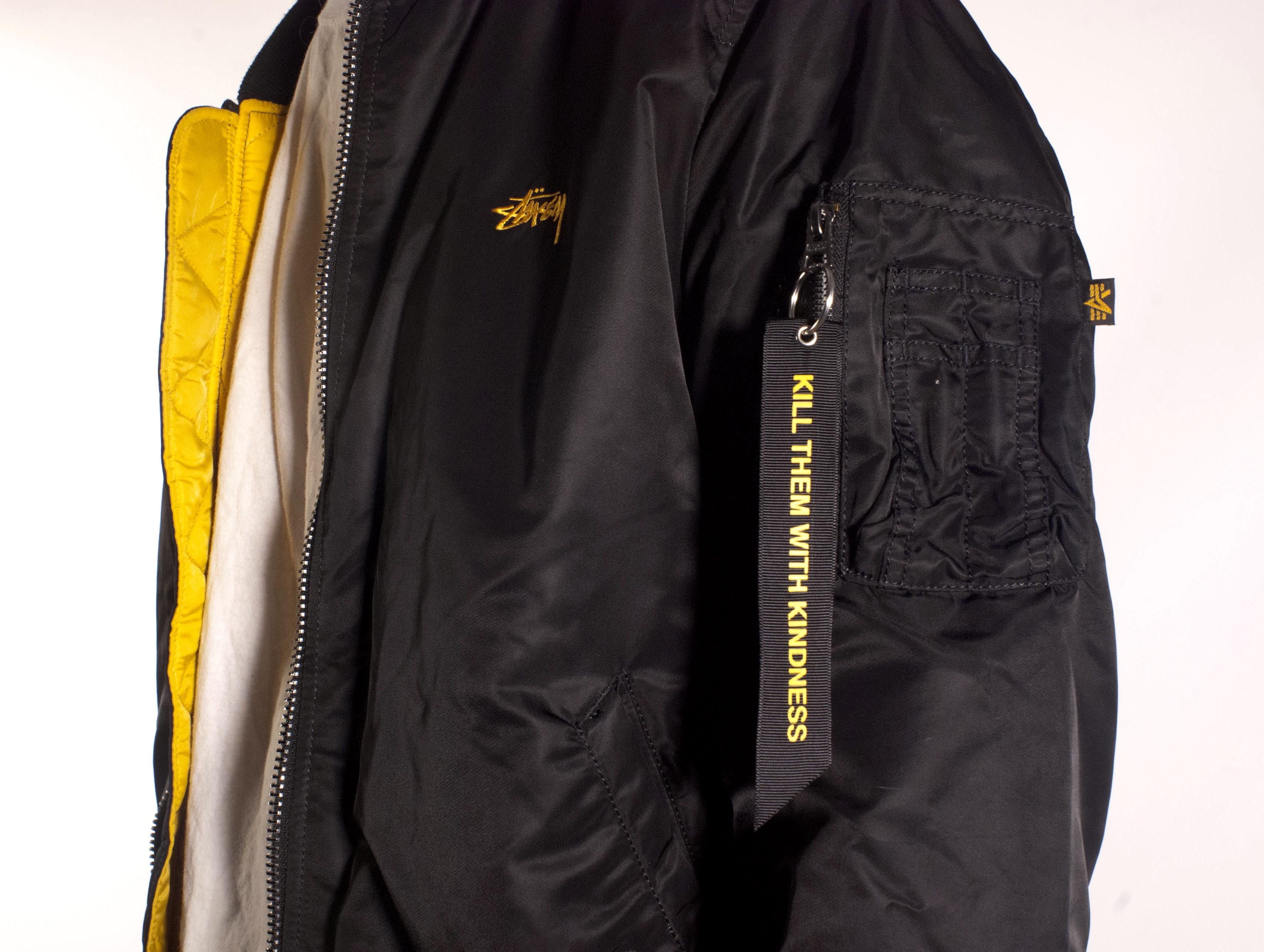 Alpha Industries × Stussy Bomber Jacket | Grailed