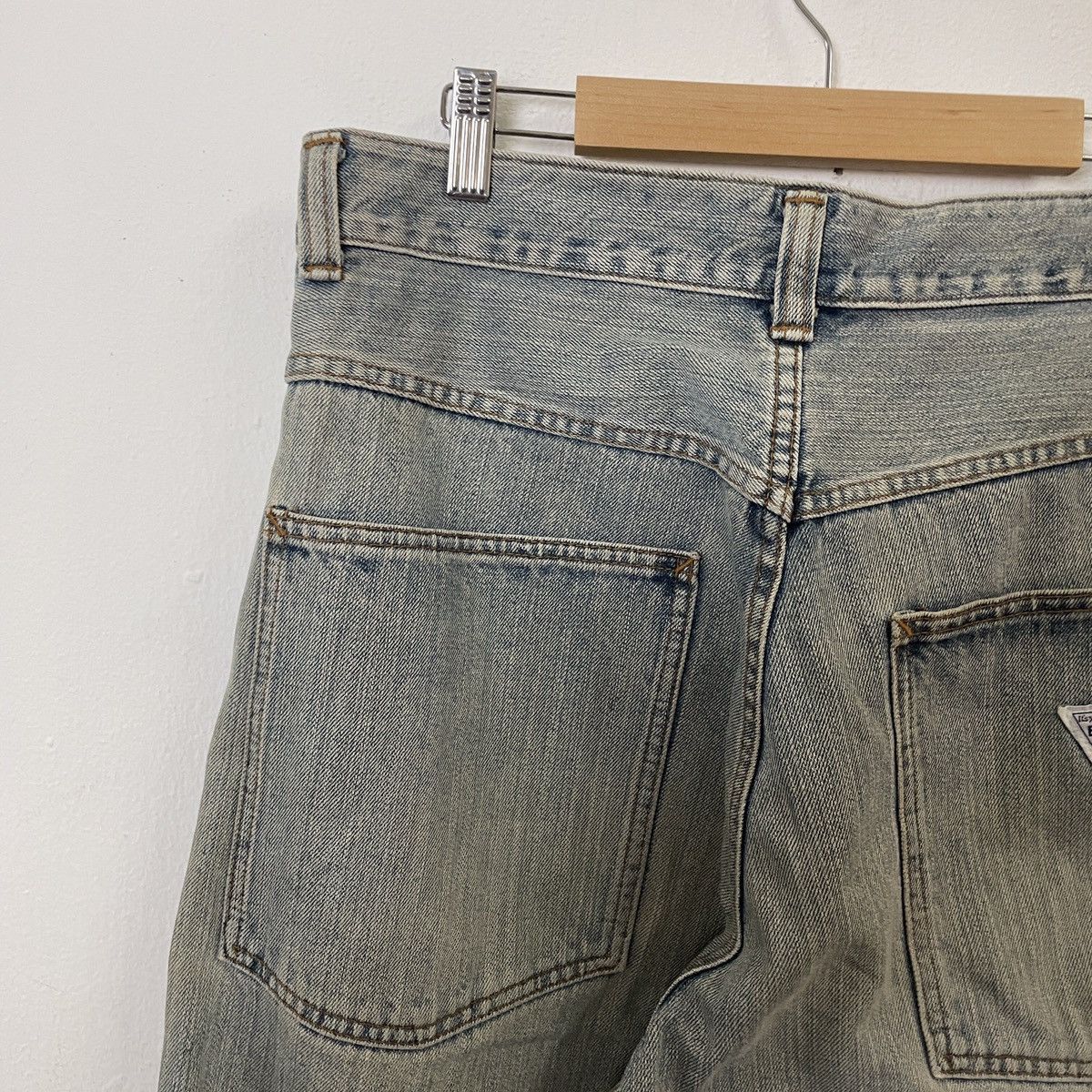 Big John Vintage 90s Big John Faded Denim Pants Size US 34 / EU 50 - 8 Thumbnail