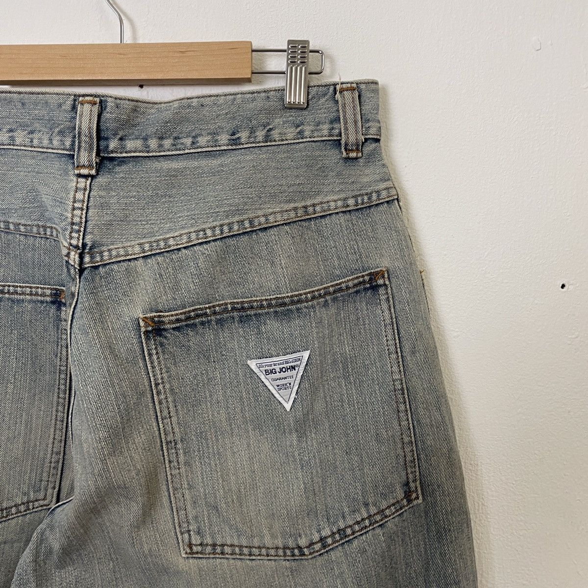 Big John Vintage 90s Big John Faded Denim Pants Size US 34 / EU 50 - 7 Thumbnail