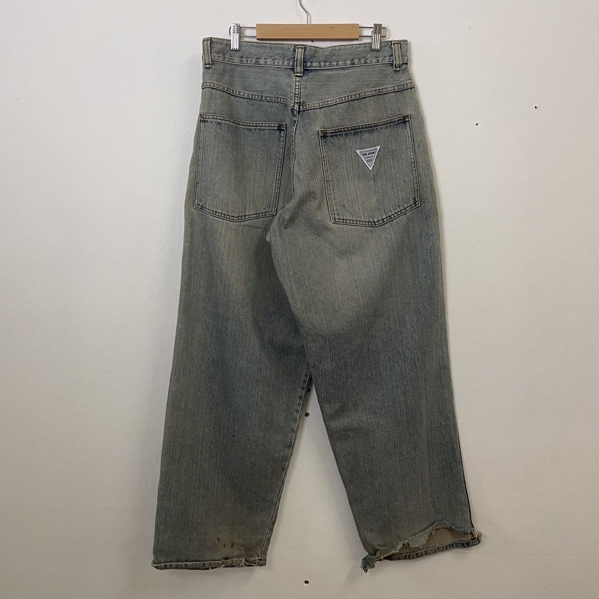 Big John Vintage 90s Big John Faded Denim Pants Size US 34 / EU 50 - 6 Thumbnail