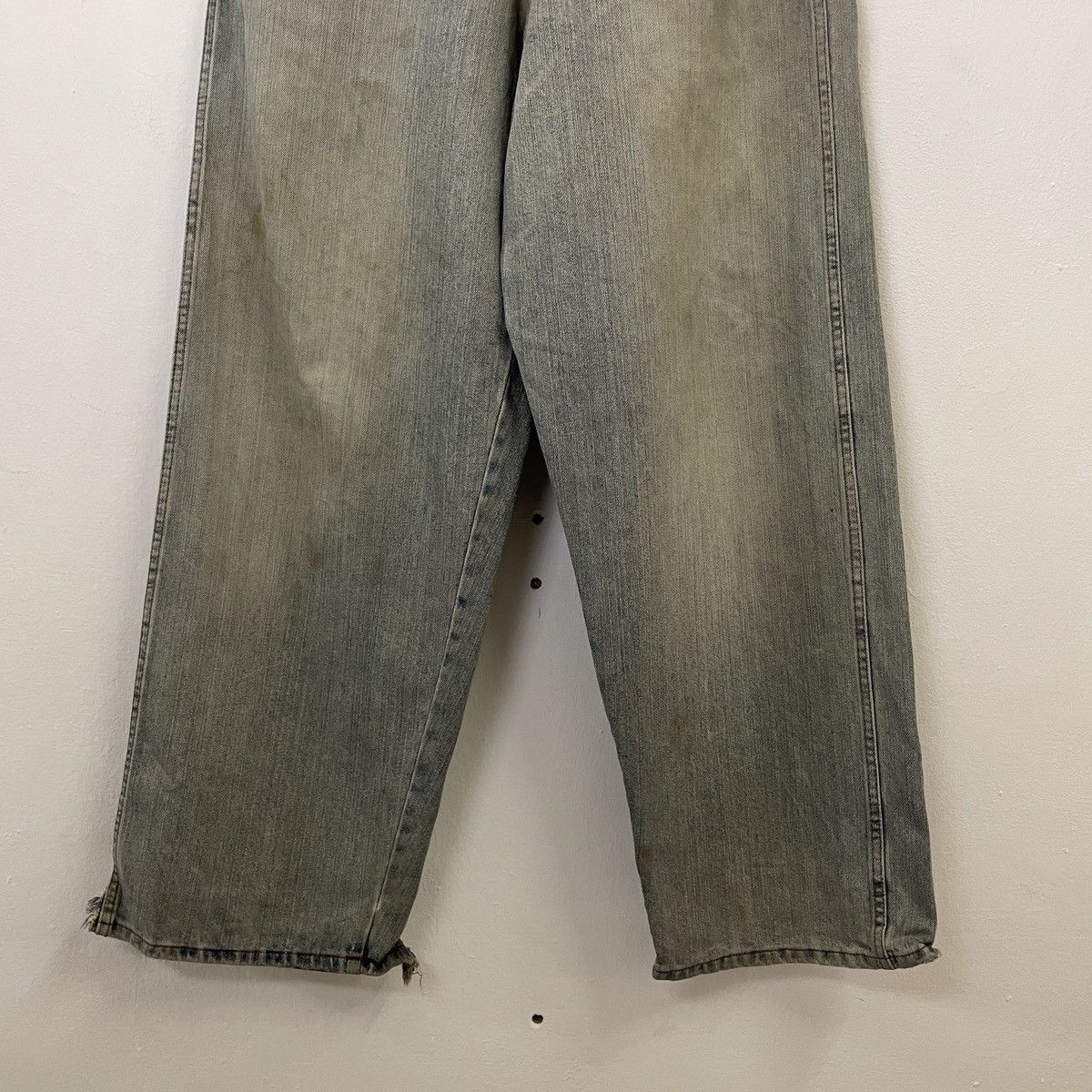 Big John Vintage 90s Big John Faded Denim Pants Size US 34 / EU 50 - 4 Thumbnail
