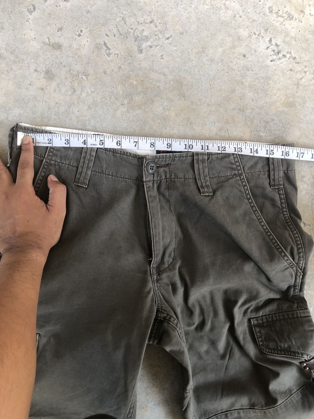 If Six Was Nine Alpha Industries Flare Pants Cargo Pants Multipocket Size US 33 - 16 Thumbnail