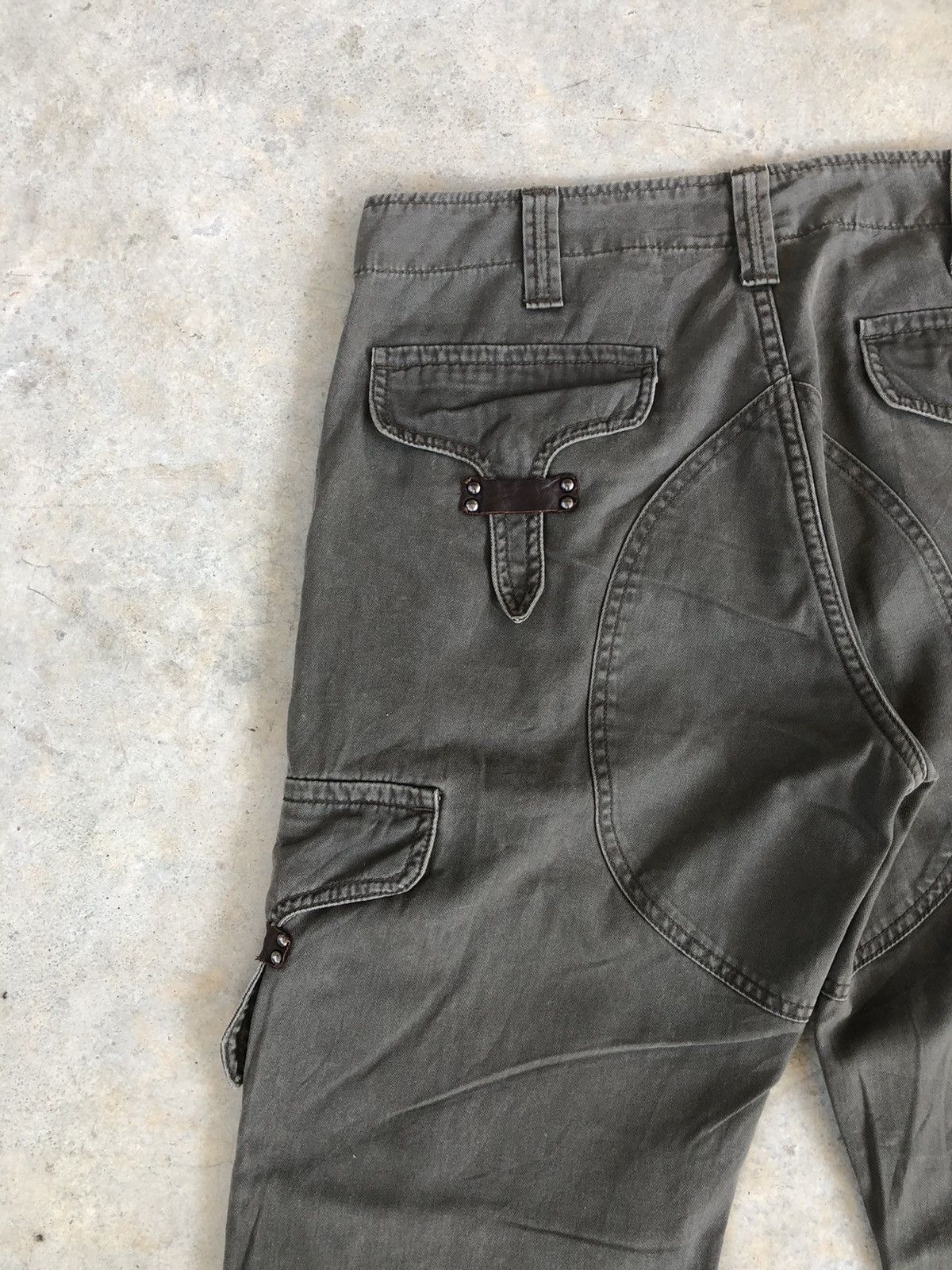 If Six Was Nine Alpha Industries Flare Pants Cargo Pants Multipocket Size US 33 - 8 Thumbnail