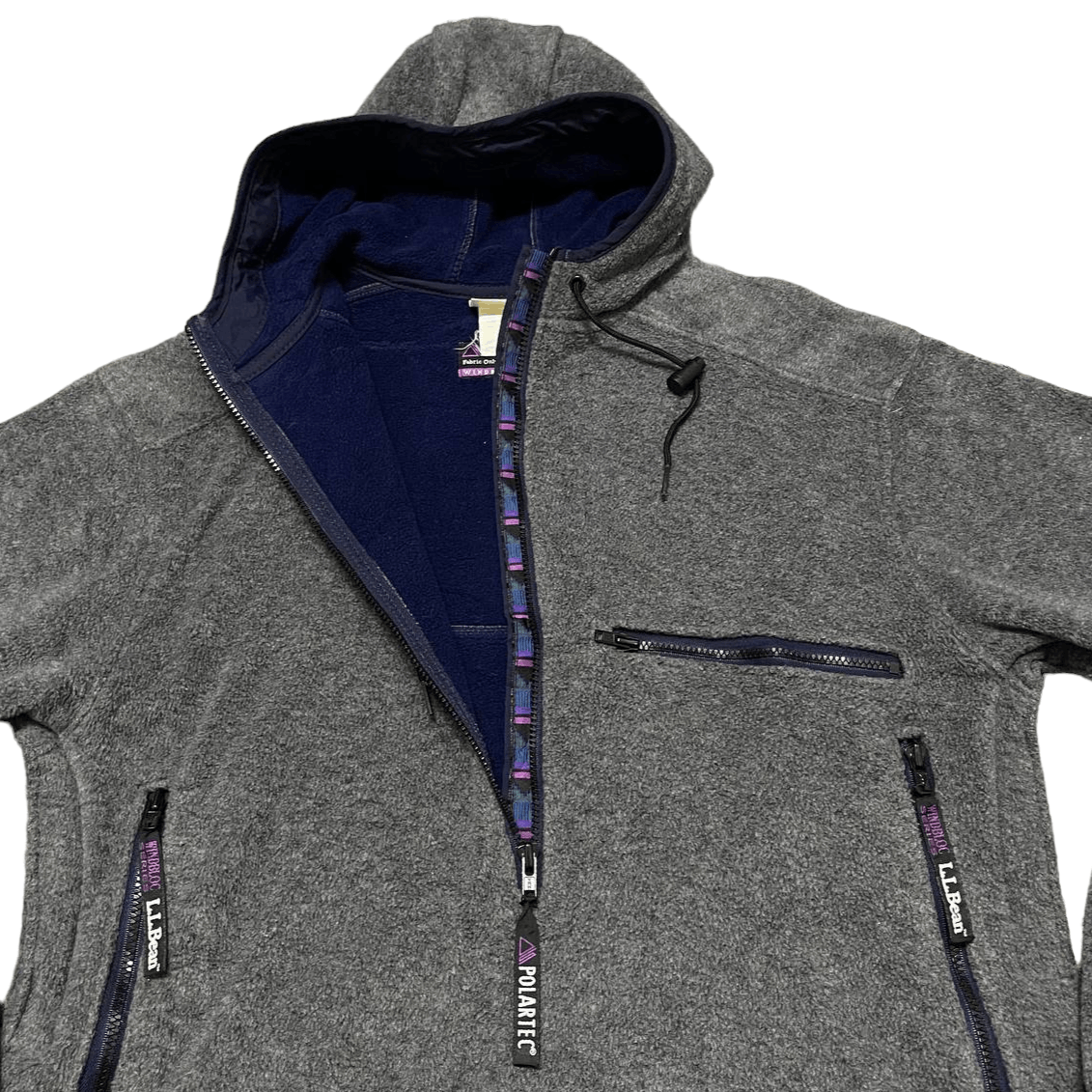 L.L. Bean Vintage L.L. Bean x Polartec Hooded Fleece Half Zipper Size US M / EU 48-50 / 2 - 6 Thumbnail