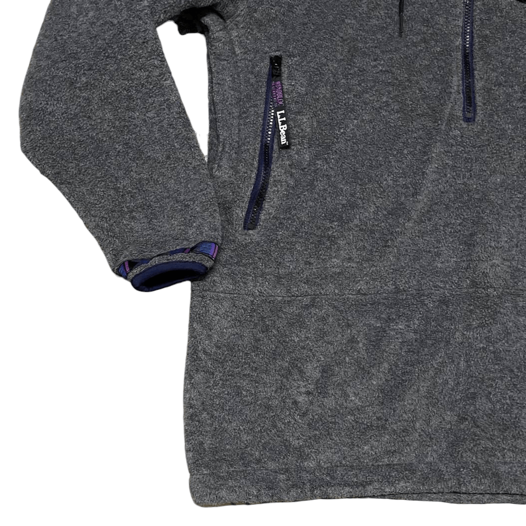 L.L. Bean Vintage L.L. Bean x Polartec Hooded Fleece Half Zipper Size US M / EU 48-50 / 2 - 3 Thumbnail