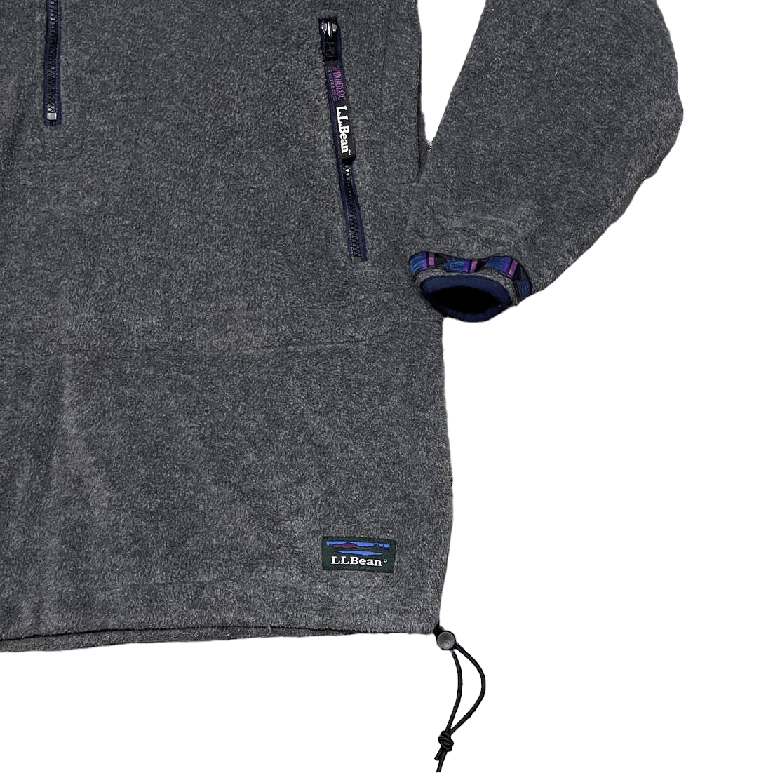 L.L. Bean Vintage L.L. Bean x Polartec Hooded Fleece Half Zipper Size US M / EU 48-50 / 2 - 4 Thumbnail