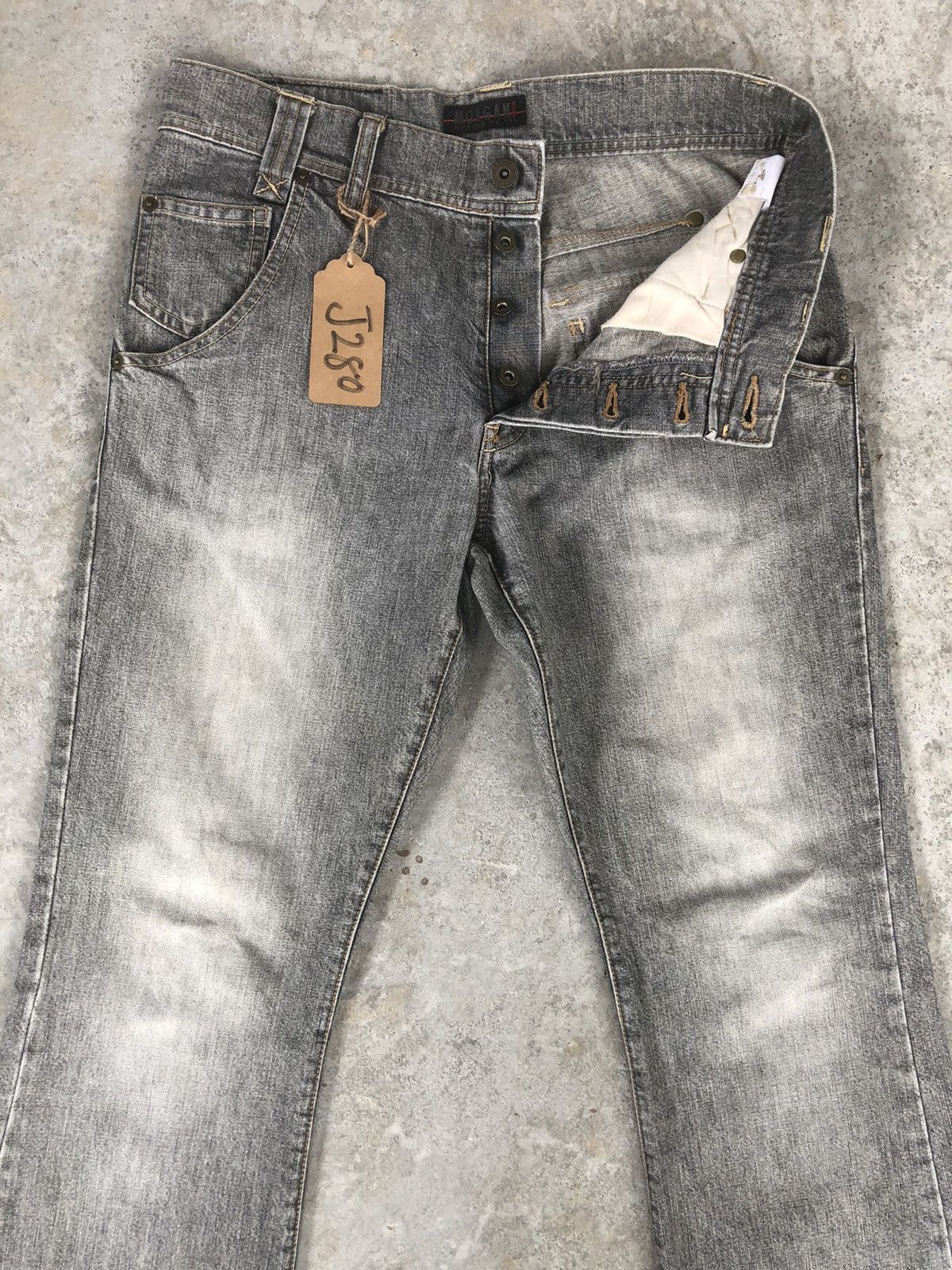 Morgan Homme Japanese Morgan Homme Flared Jeans Distressed Jeans Size US 32 / EU 48 - 3 Thumbnail