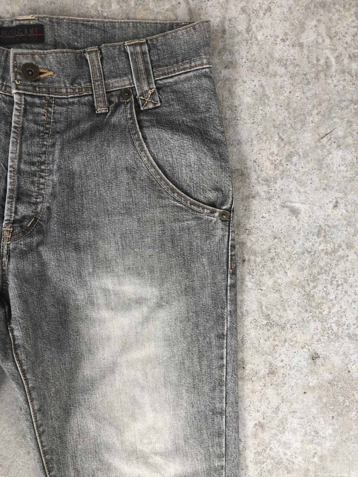 Morgan Homme Japanese Morgan Homme Flared Jeans Distressed Jeans Size US 32 / EU 48 - 5 Thumbnail