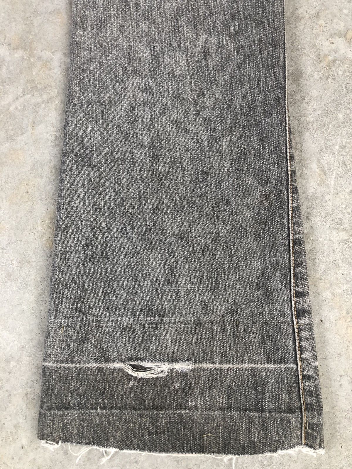 Morgan Homme Japanese Morgan Homme Flared Jeans Distressed Jeans Size US 32 / EU 48 - 11 Thumbnail
