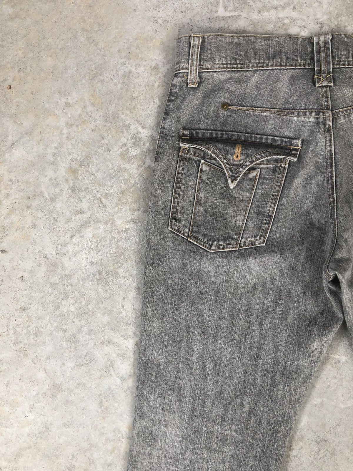 Morgan Homme Japanese Morgan Homme Flared Jeans Distressed Jeans Size US 32 / EU 48 - 9 Thumbnail