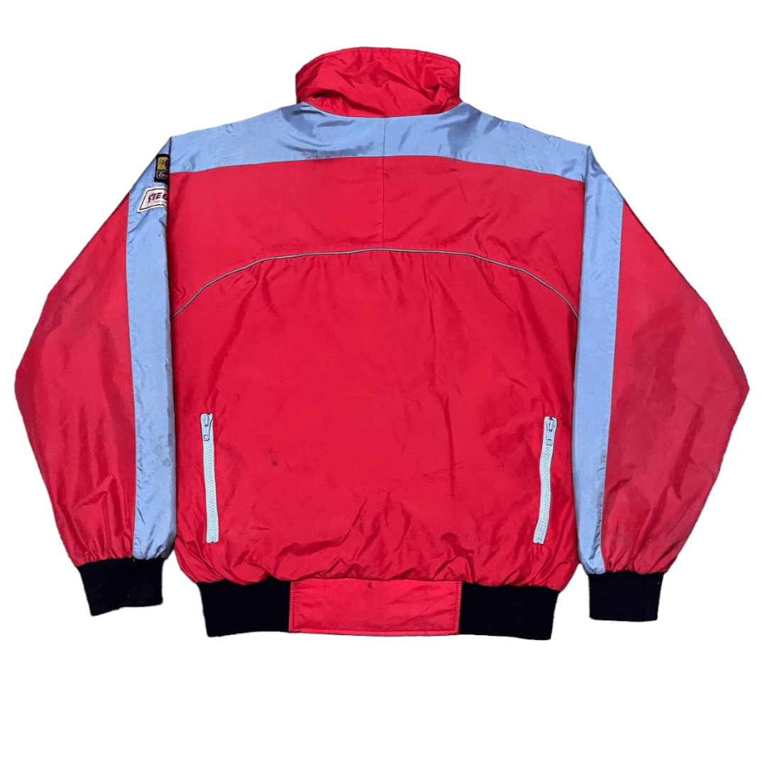 Japanese Brand Vintage S'ieger Racing Specialist MultiZipper Pocket Jacket Size US L / EU 52-54 / 3 - 13 Thumbnail