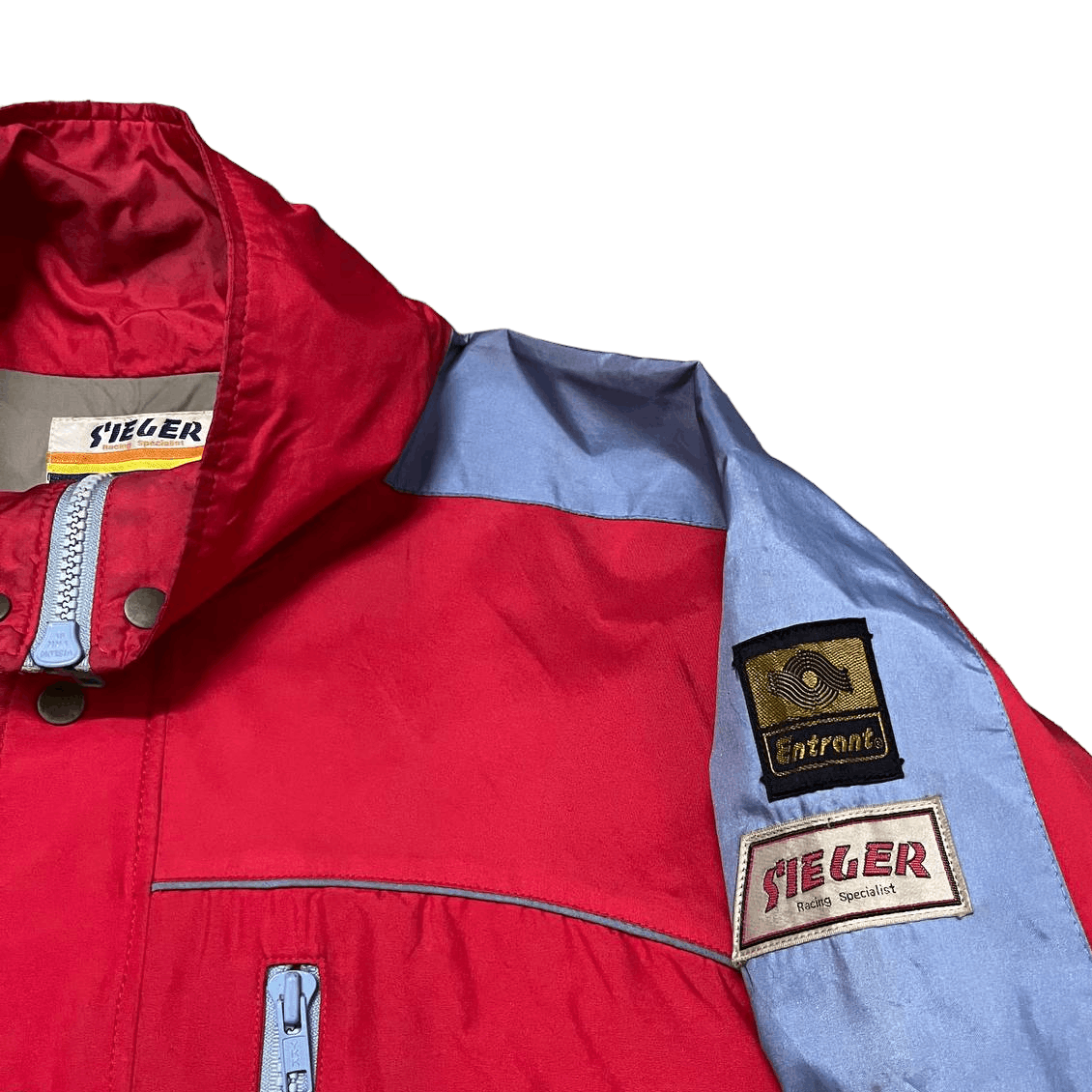 Japanese Brand Vintage S'ieger Racing Specialist MultiZipper Pocket Jacket Size US L / EU 52-54 / 3 - 5 Thumbnail